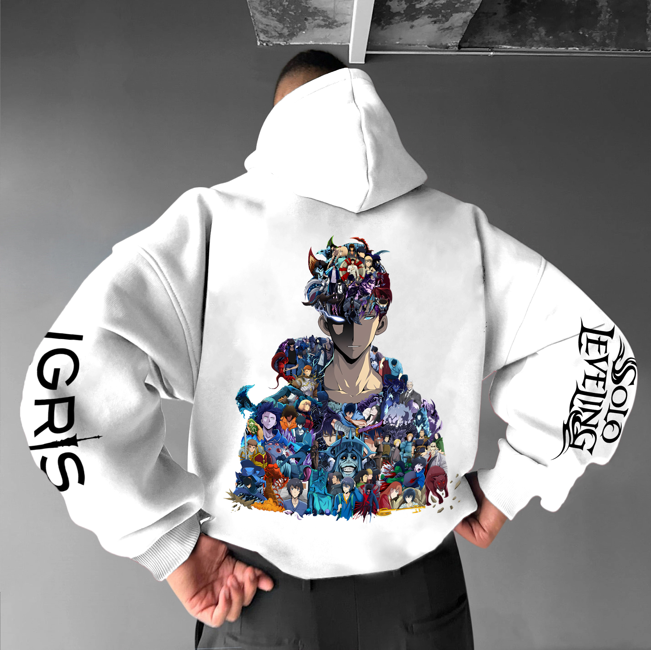 Comicssoul Igris Unisex Anime Graphic Streetwear Vintage Hoodie