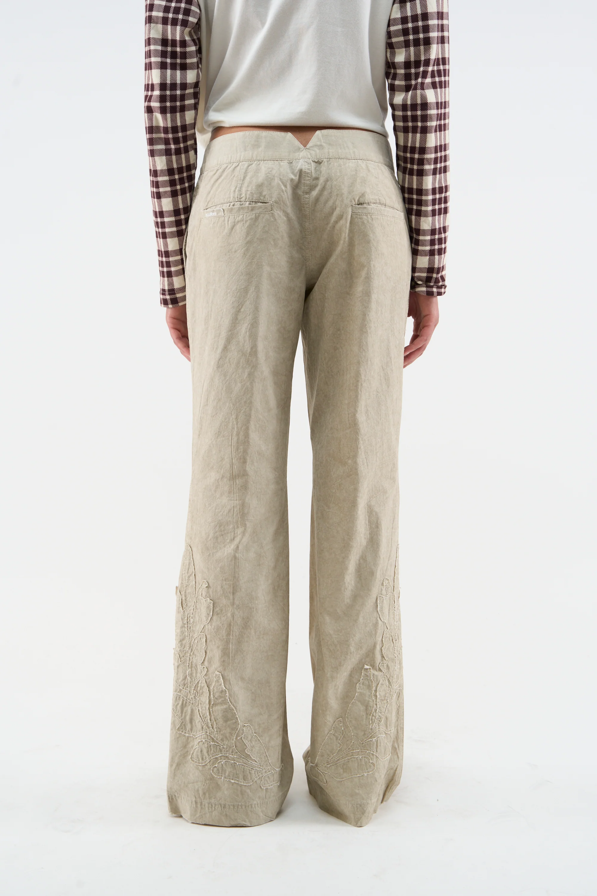 New Tailoring Ecru Pants