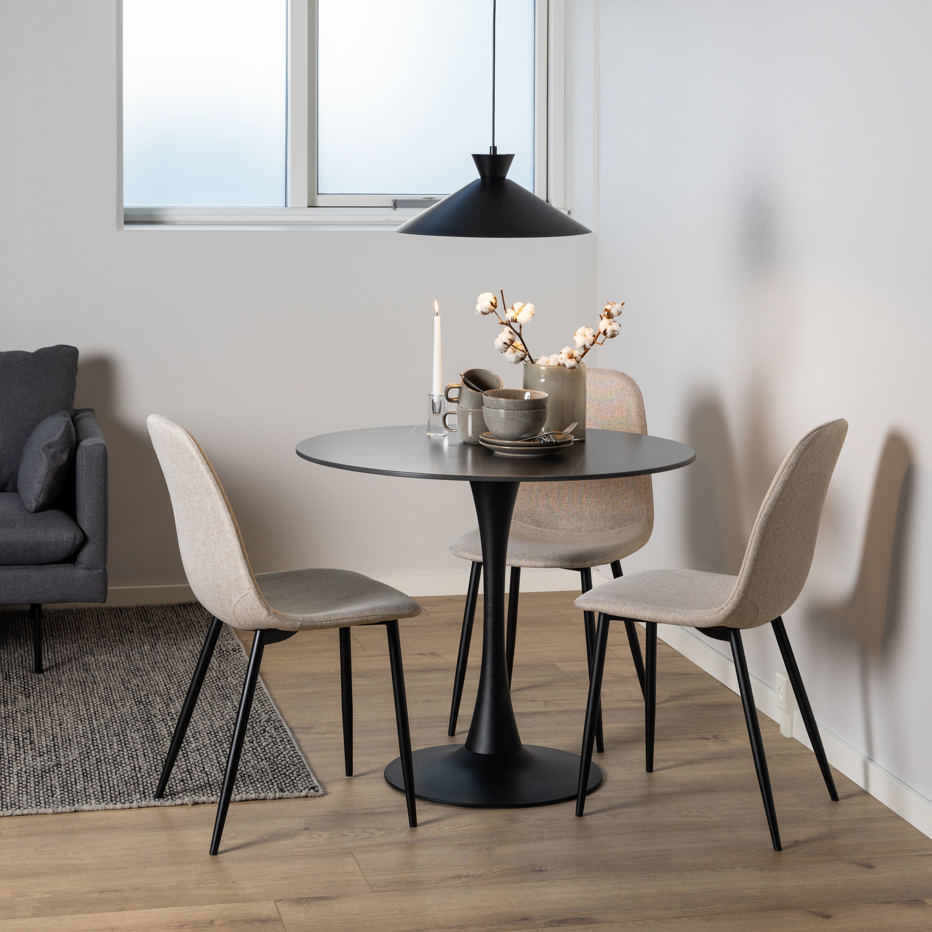 by fonQ basic Julia Eetkamerstoel - Beige