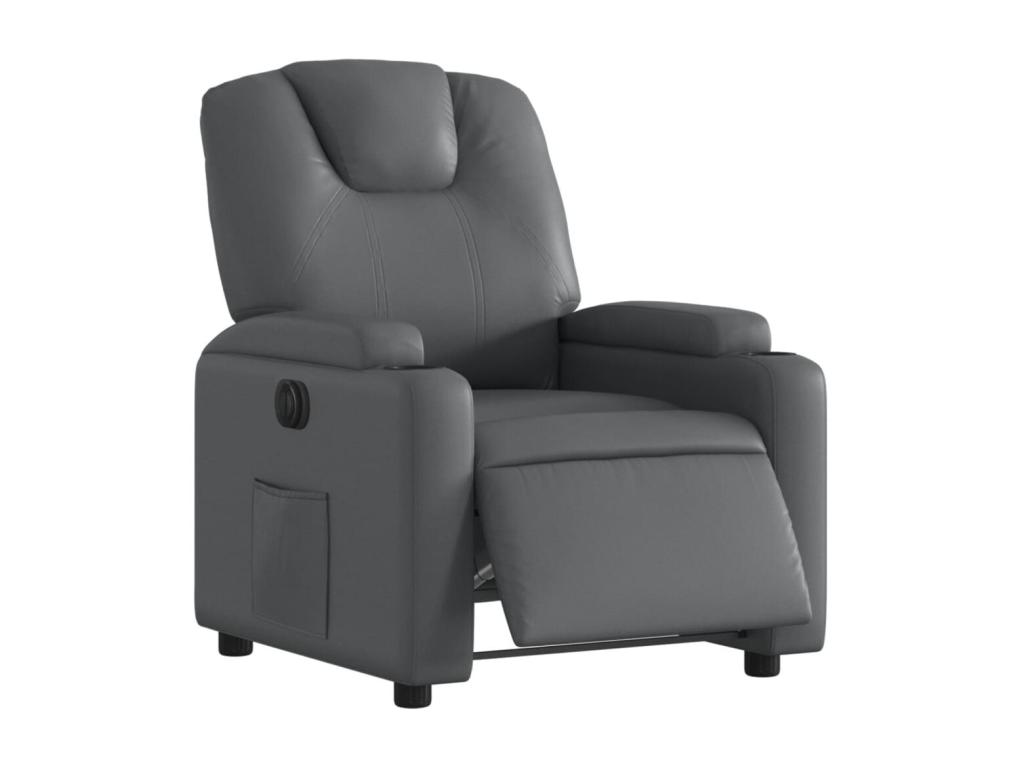 Sillón reclinable eléctrico de Joliven gris