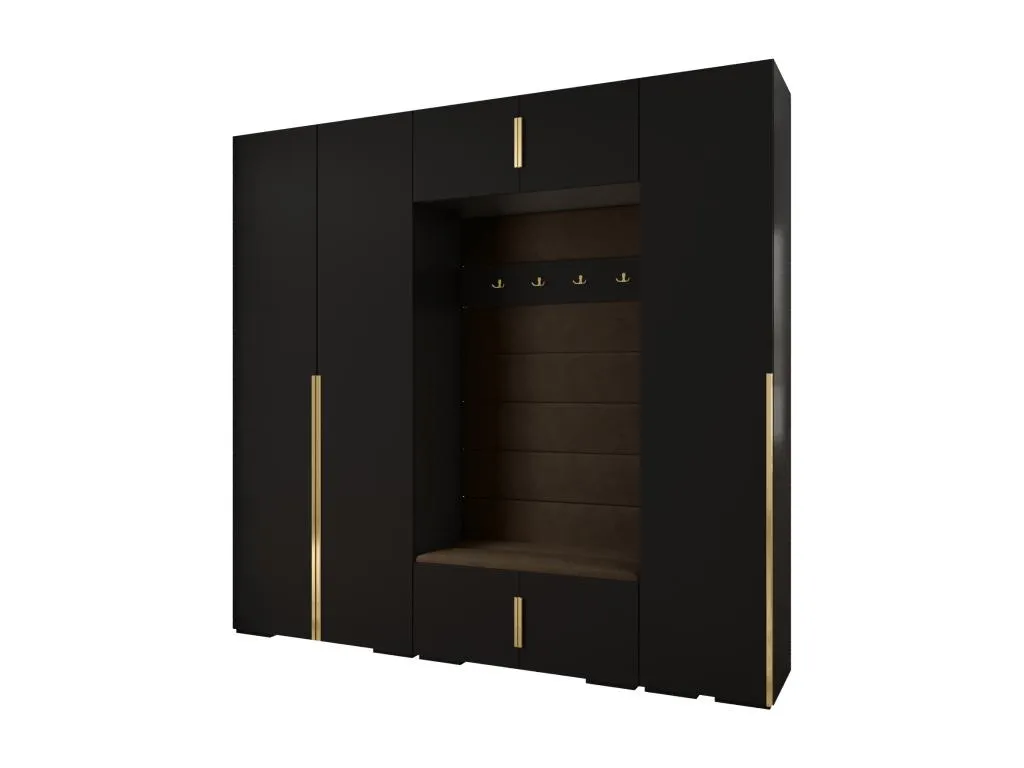 Andreuworldcasa 1 armario con puertas batientes 236.7/250/47