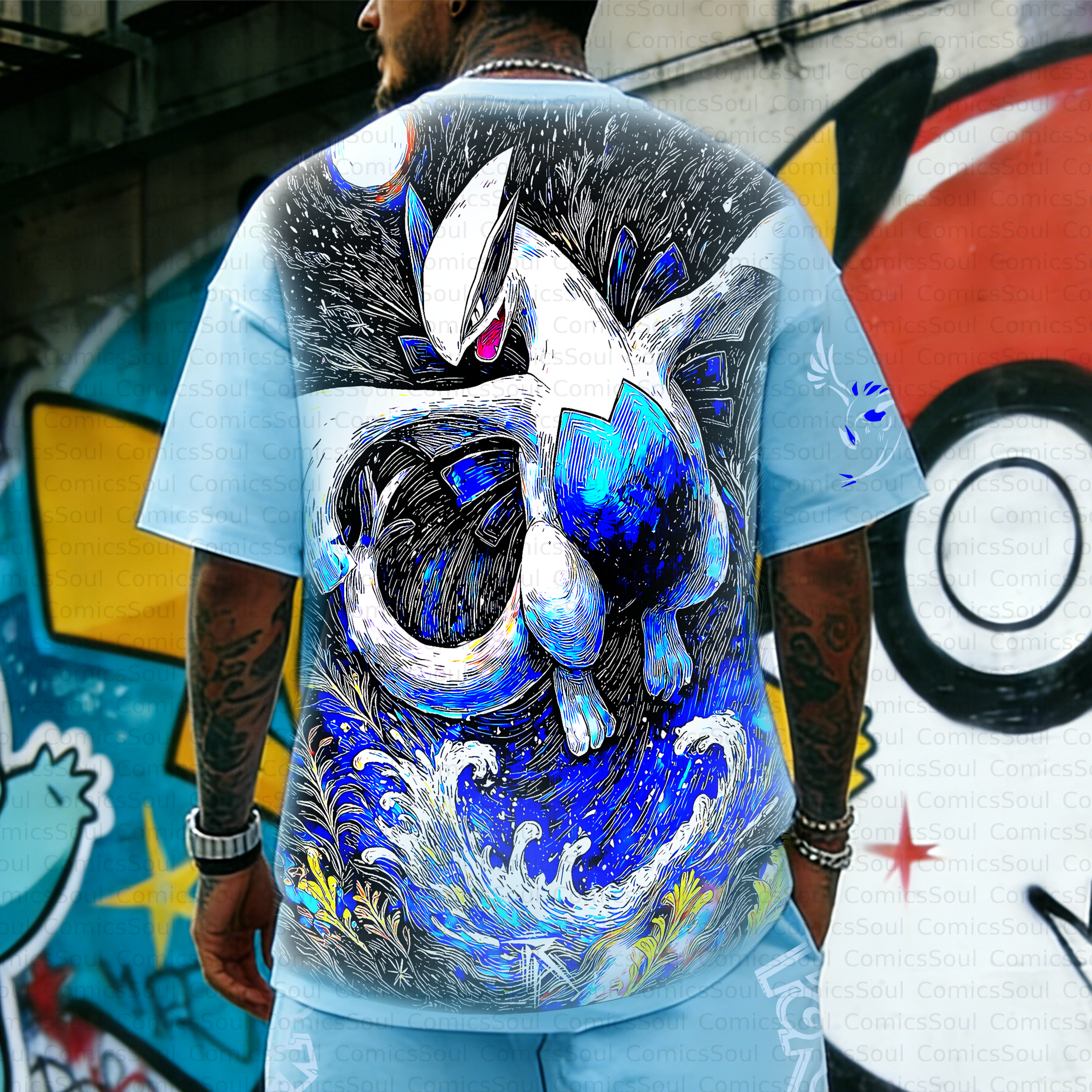 Unisex Anime Inspired Vintage T-Shirt