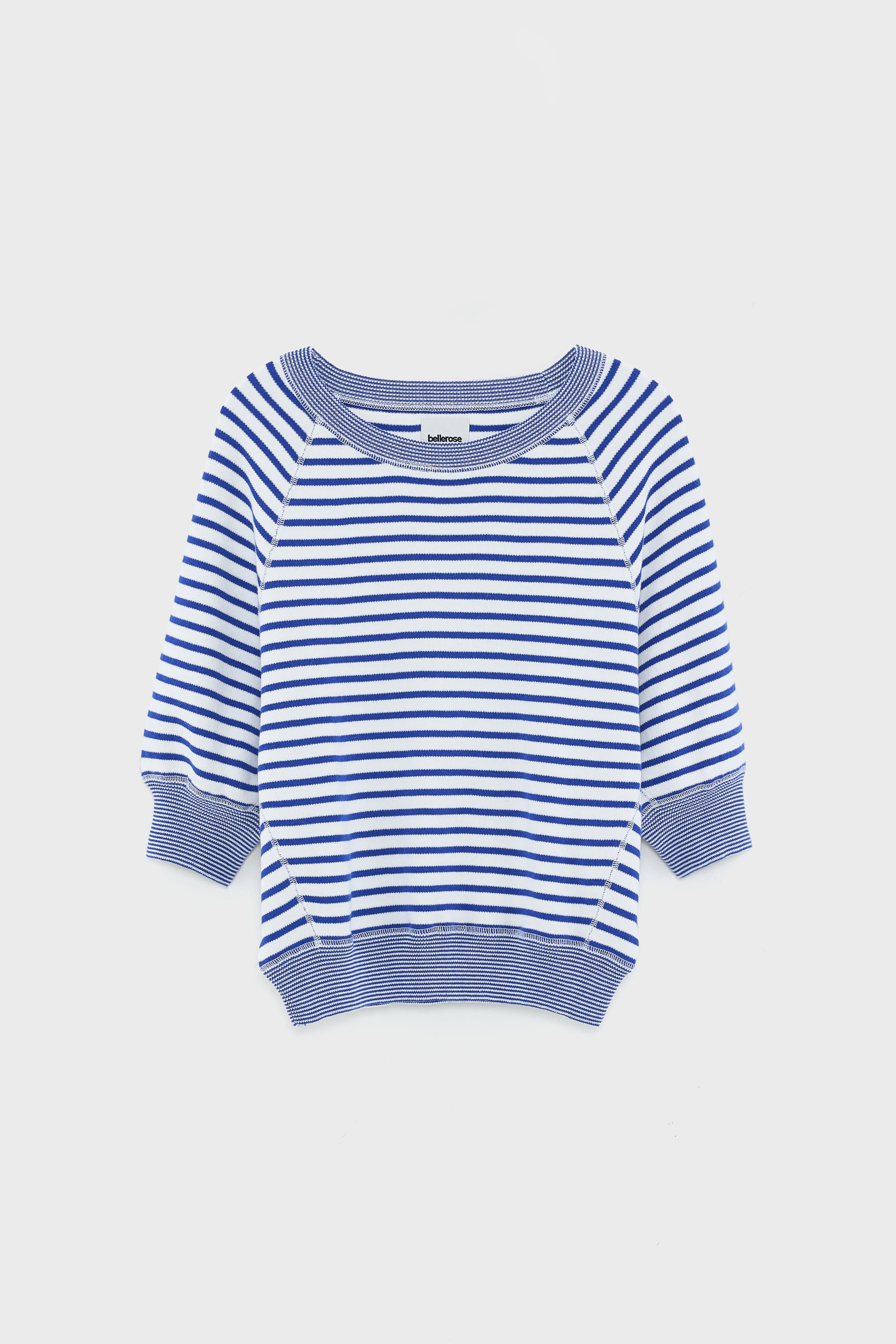 Bellerose Anglet striped crewneck sweater (252 / W / STRIPE A)