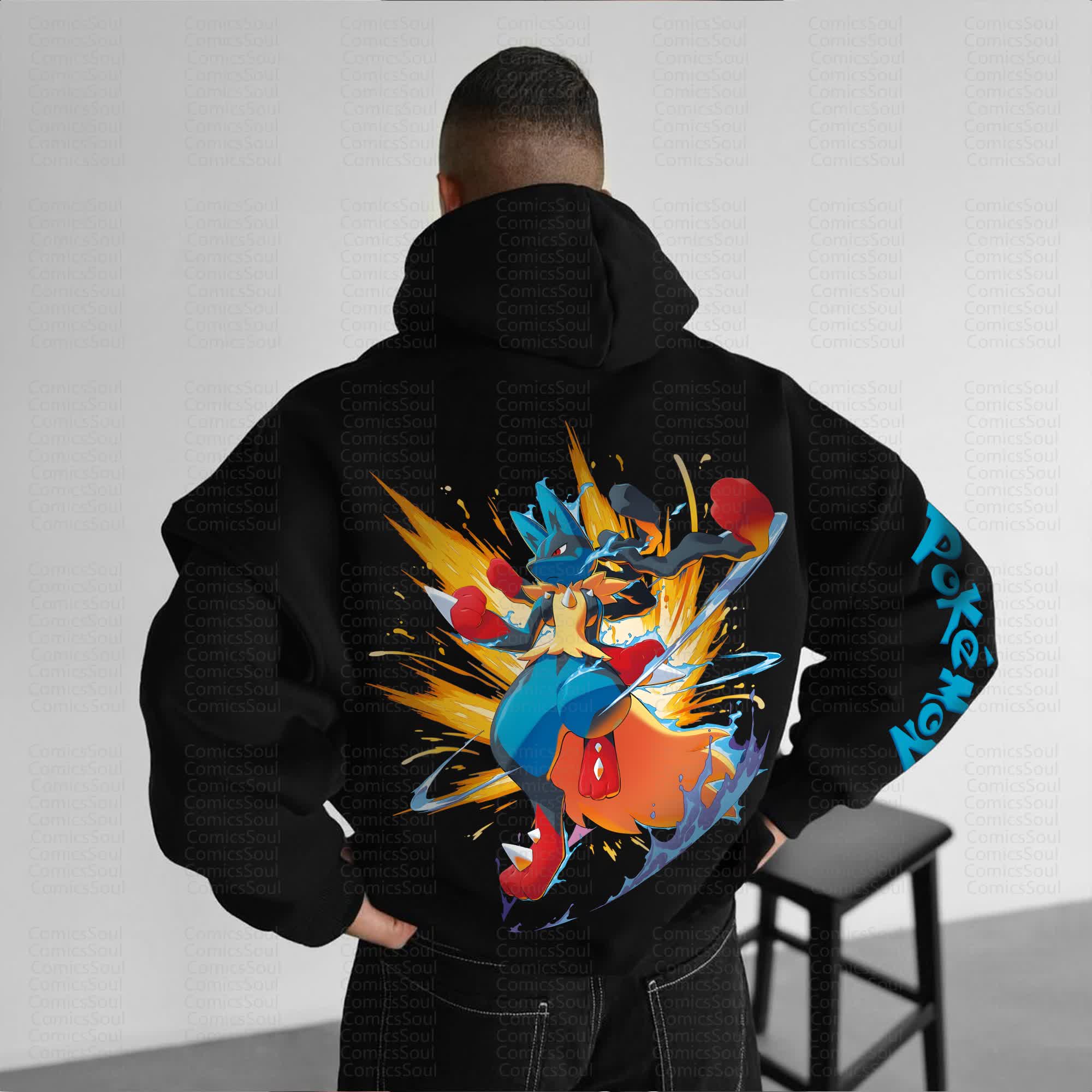 Unisex Anime Graphic Streetwear Vintage Hoodie丨Comicssoul