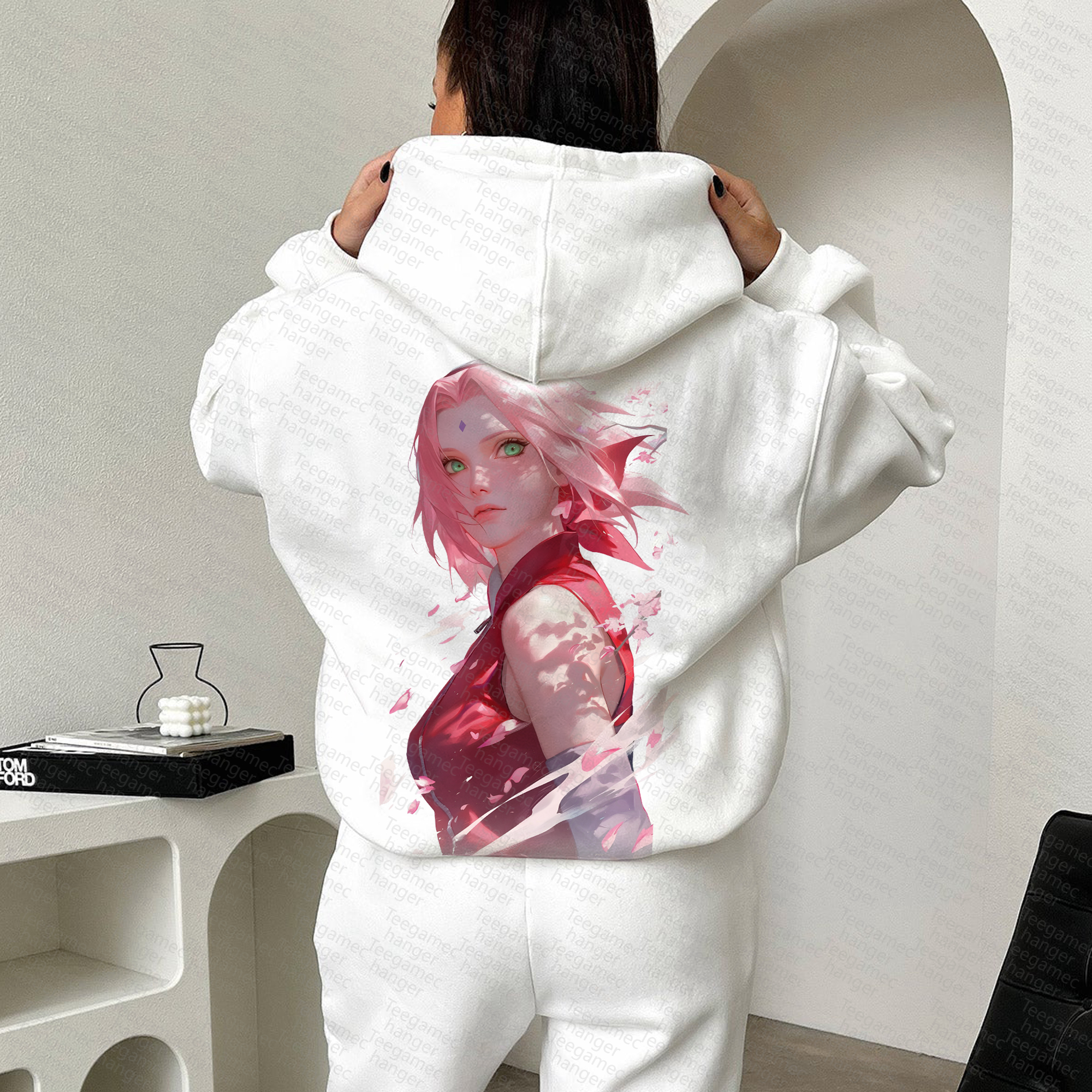 Anime Inspired Vintage Hoodie