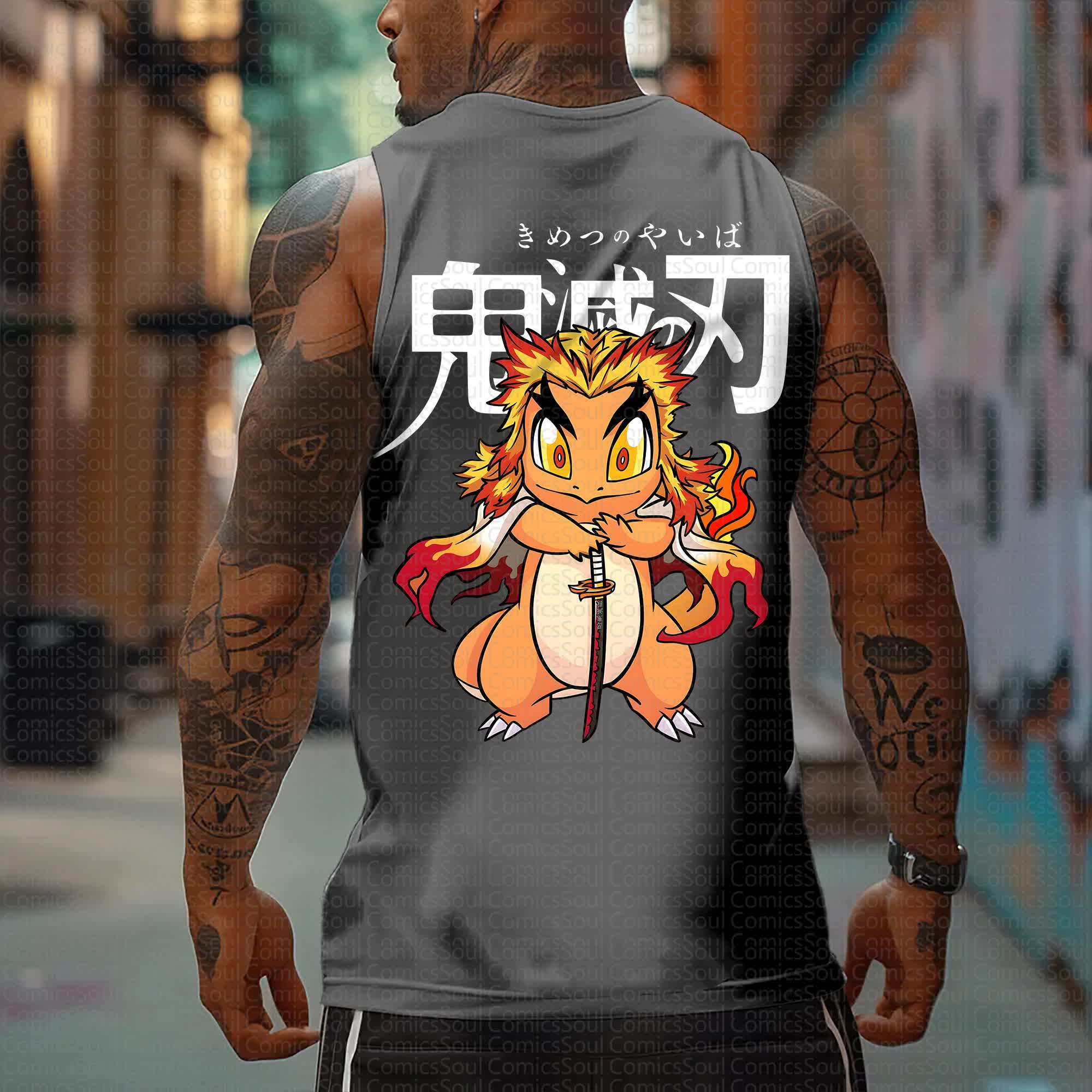 Unisex “Comicssoul X Comicssoul” Casual Anime  Tank Top TeeThreads Sustain the Scene with Custom Apparel