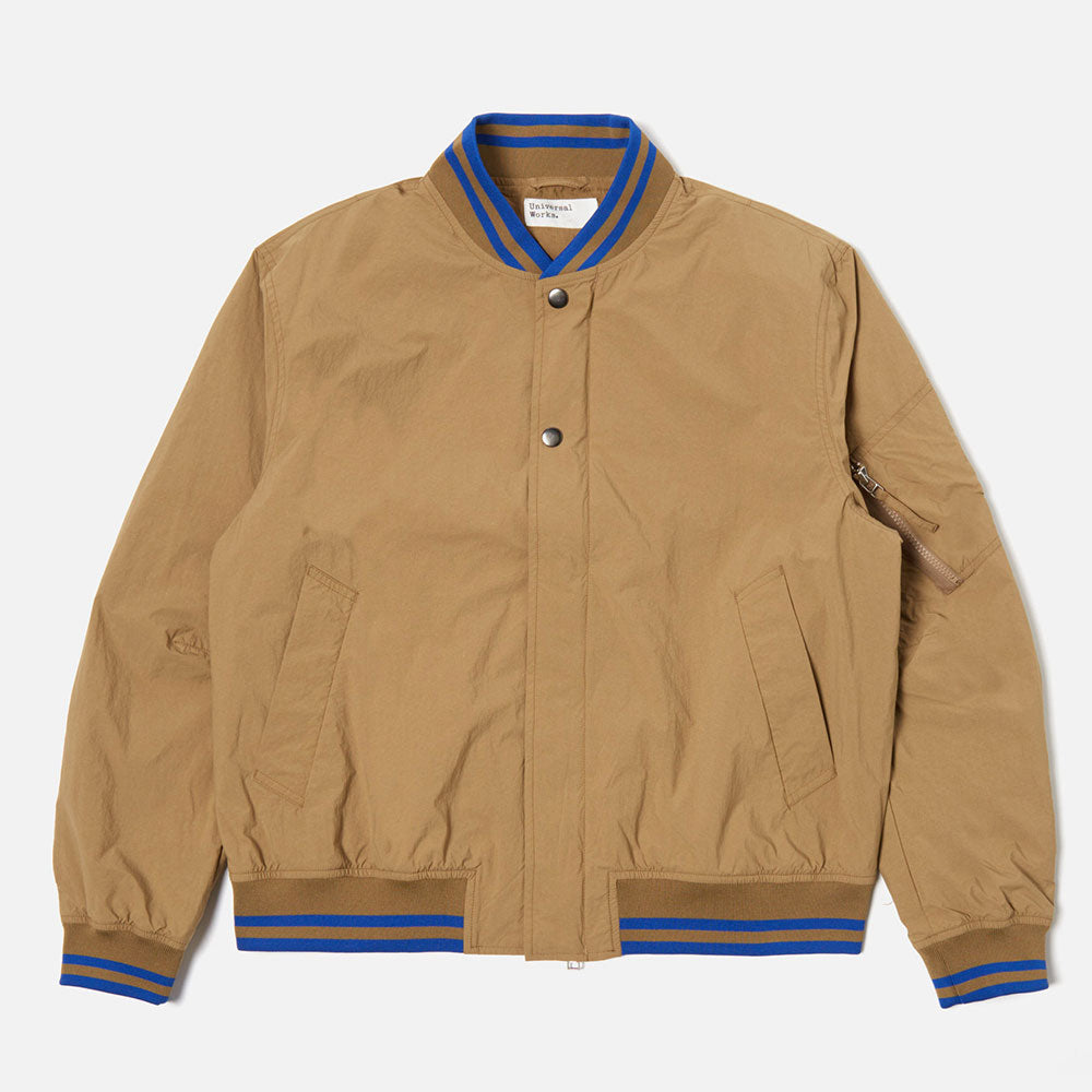 Universal Works - Veste NS Bomber - Beige