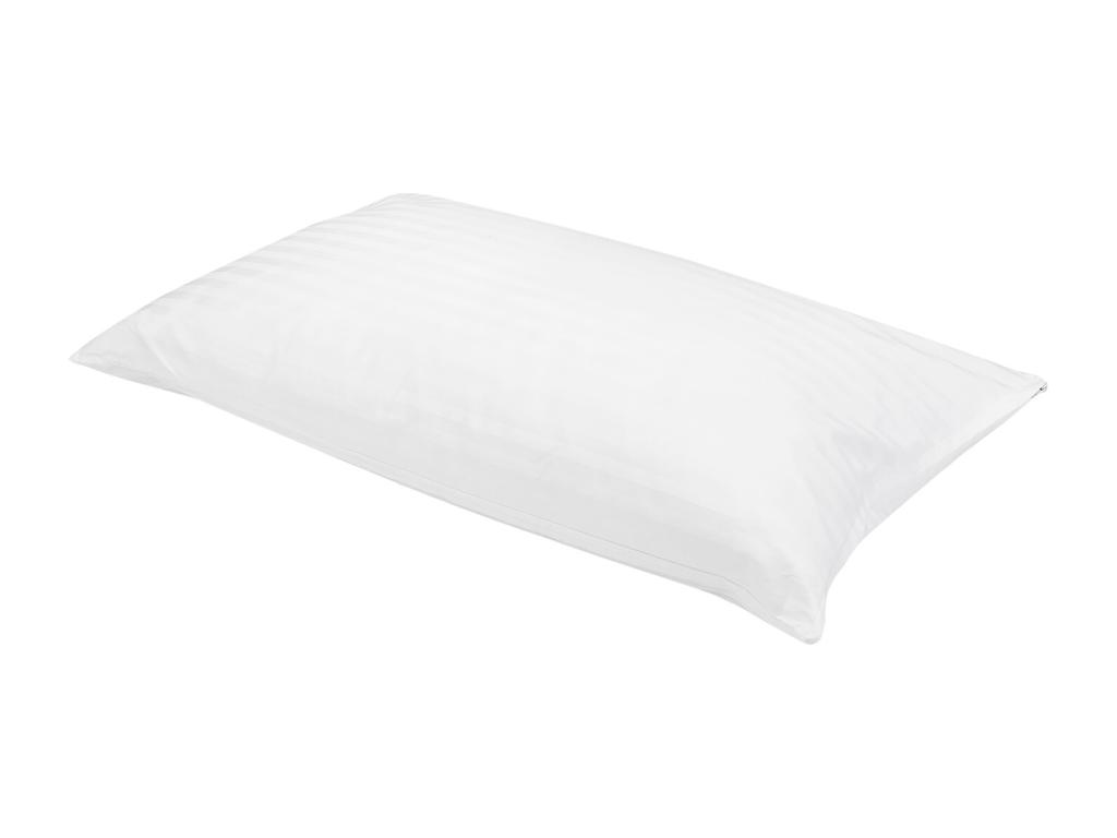 Almohada de plumón con doble funda 100% algodón 45x70cm Decoromantico Home