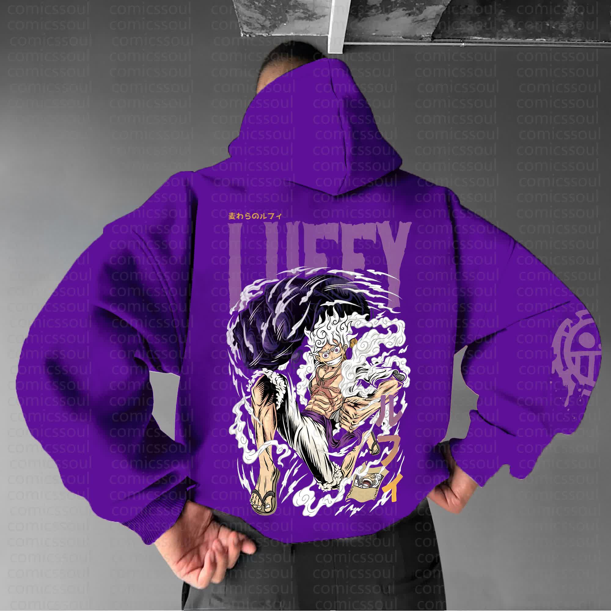 Unisex Anime Graphic Streetwear Vintage Hoodie丨Comicssoul