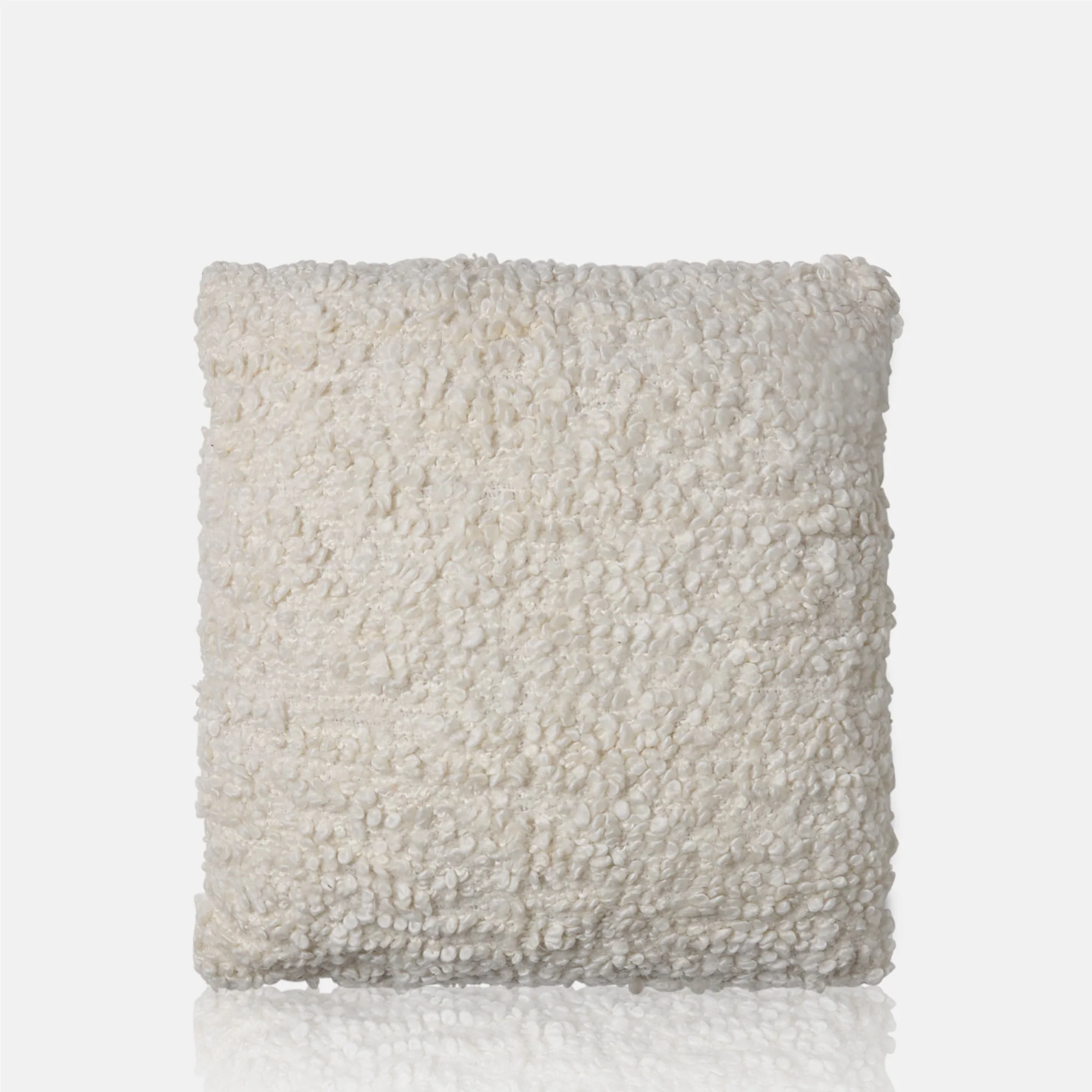 Maud Boucle Cushion, Cream