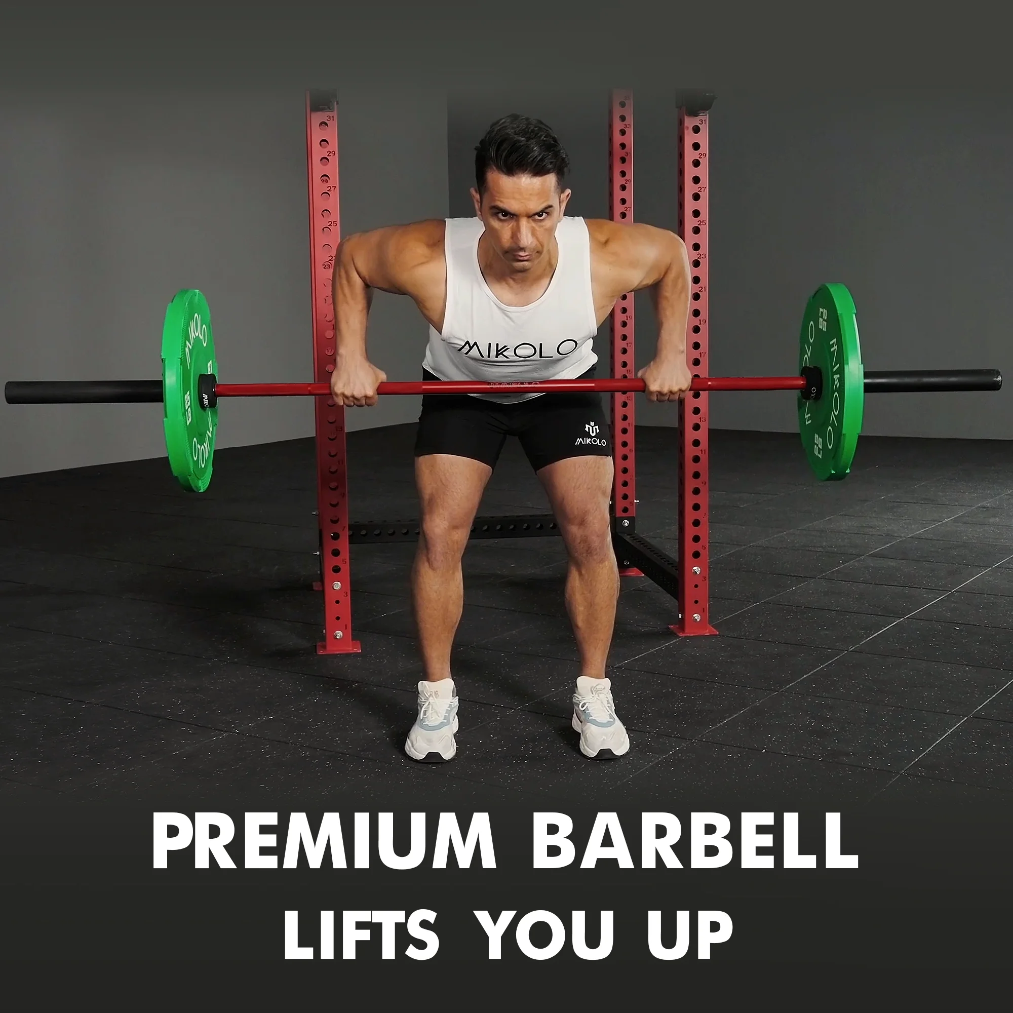 Mikolo 7ft Olympic Barbell, Barbell for Weightlifting and Powerlifting 45lb, Olympic Bar for 1500lbs Capacity, Weight Bar Fit 2-?Standard Weights - Image 12