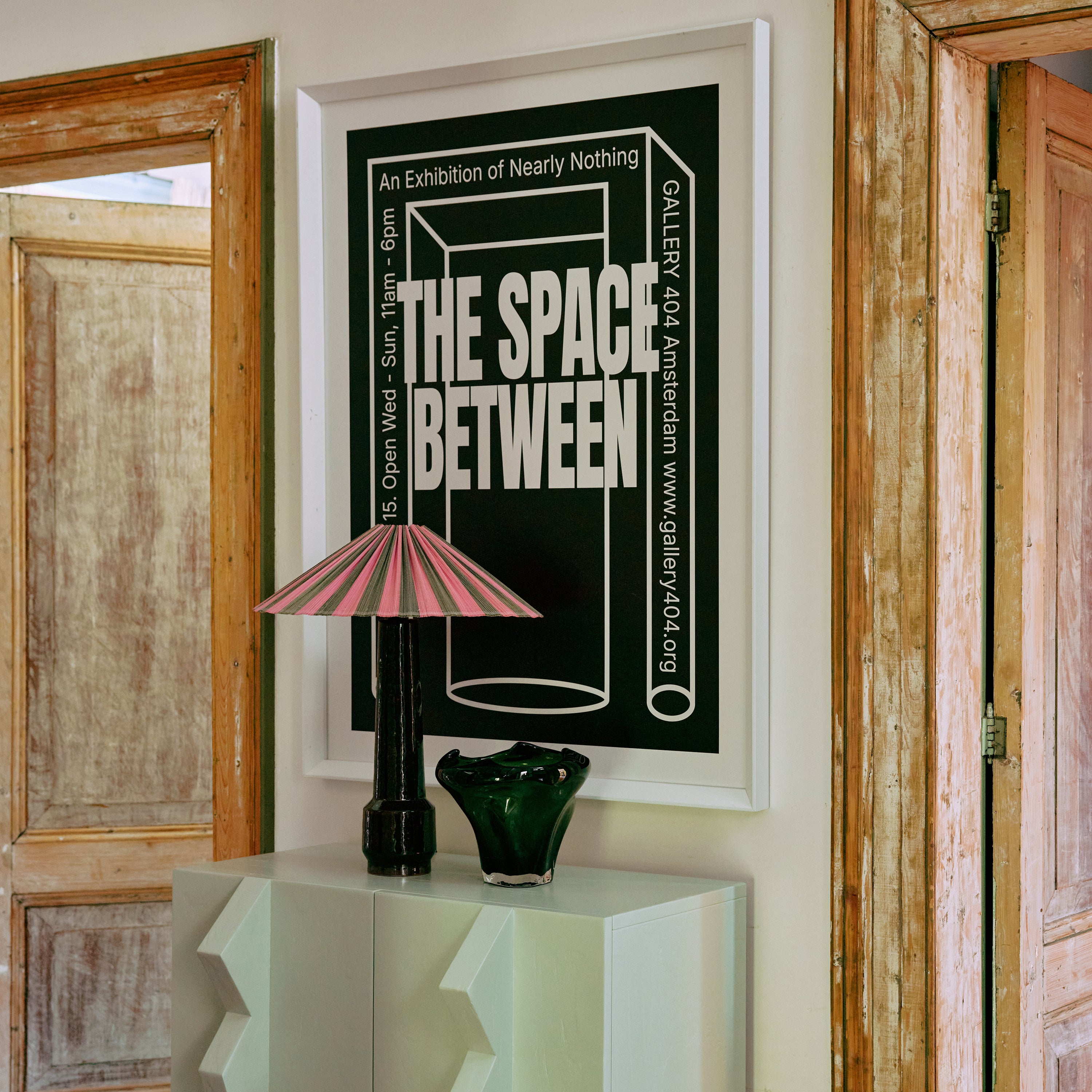 HKliving Folded Vaas - Emerald