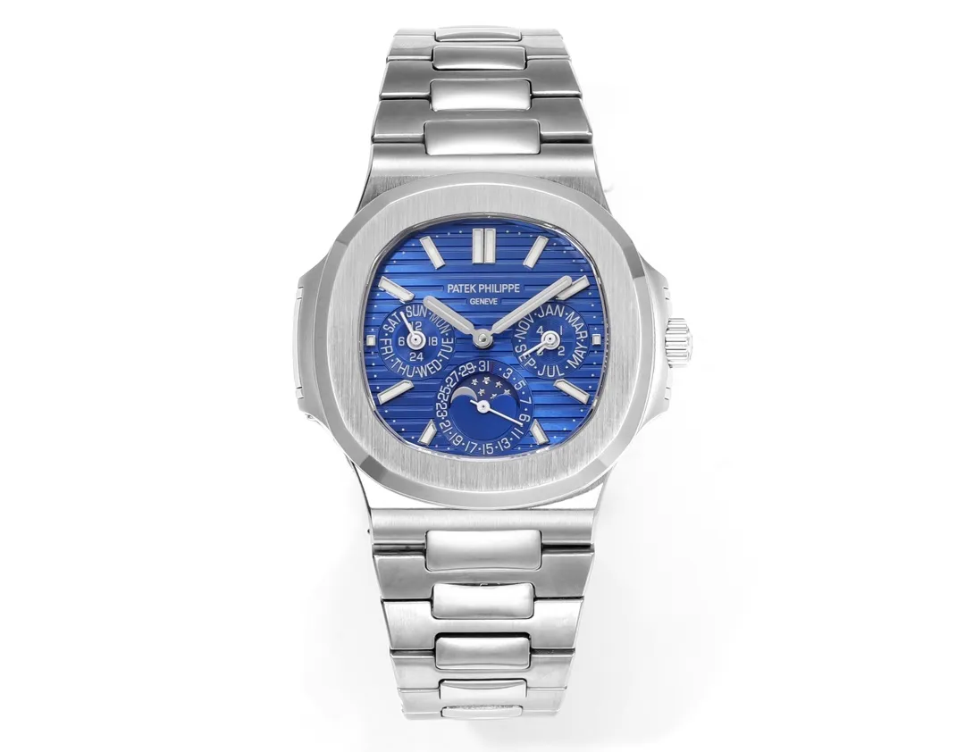 Patek Philippe Blue Nautilus Perpetual Calendar