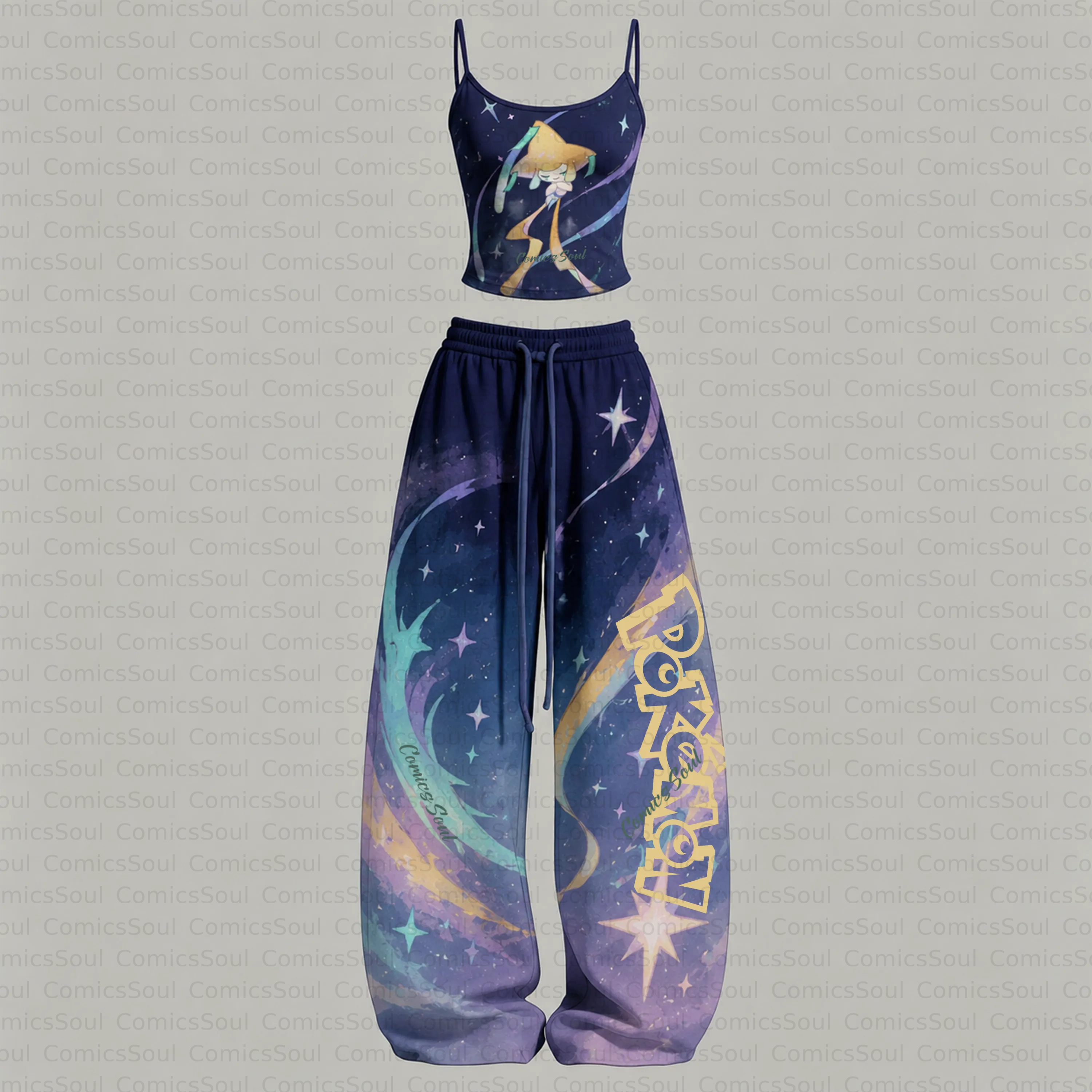 Pokémon Top & Elasticated Trousers Two-Piece Set