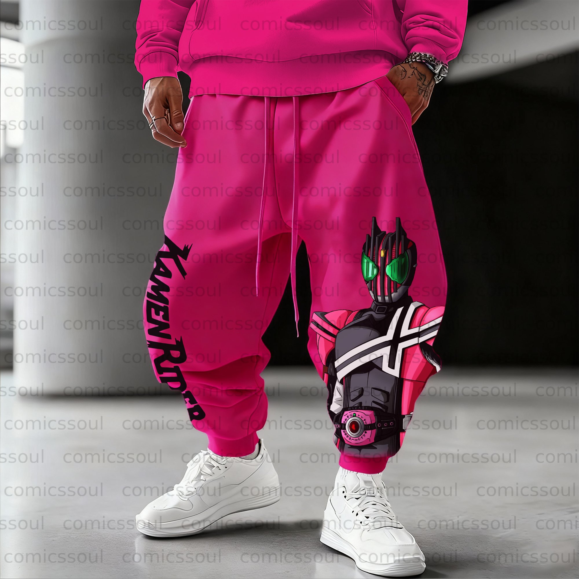 Unisex Anime Inspired Vintage Pants