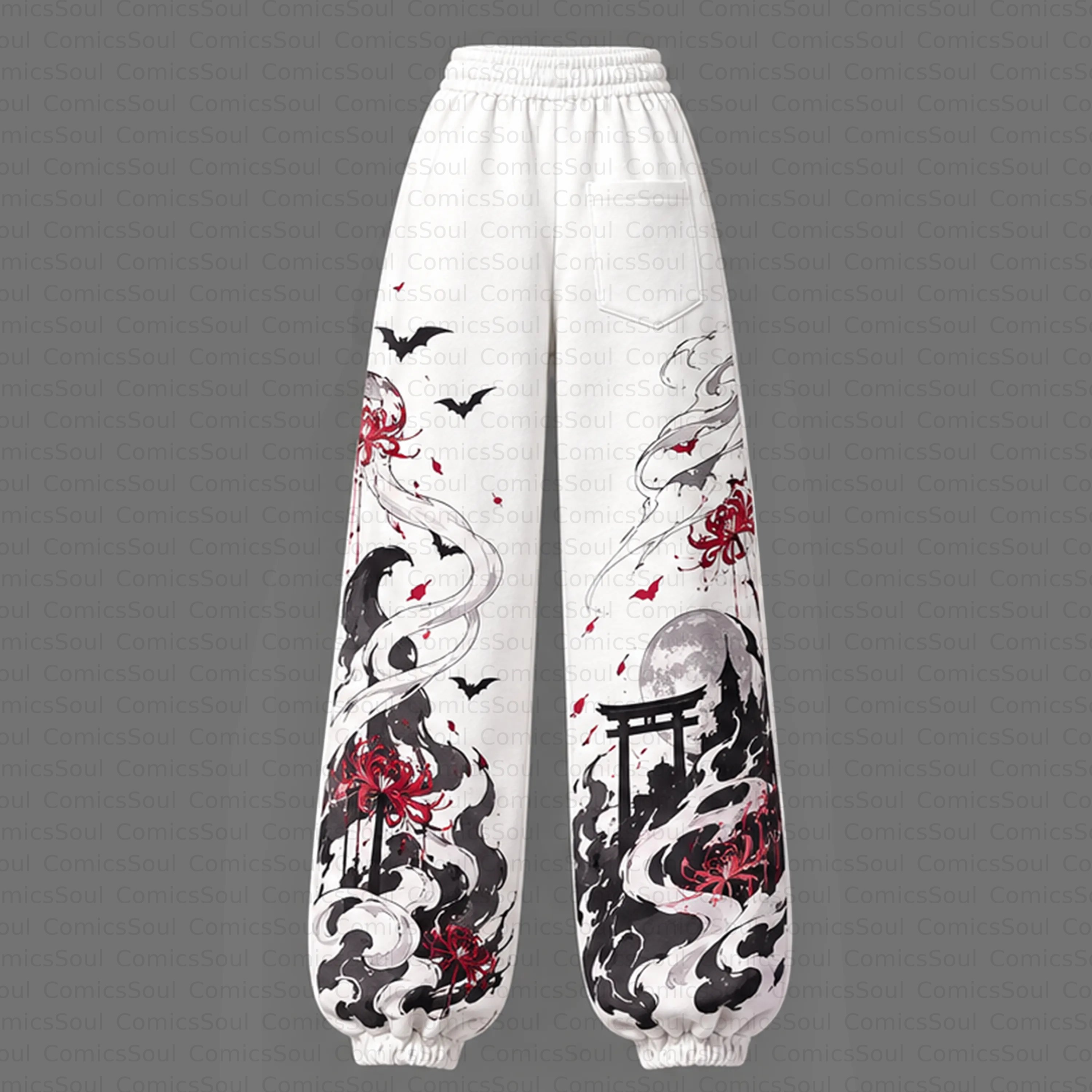 Demon Slayer Cropped Long Sleeve Hoodie & High Waist Jogger Pants Two Piece TeeThreads Sustain the Scene with Custom Apparel