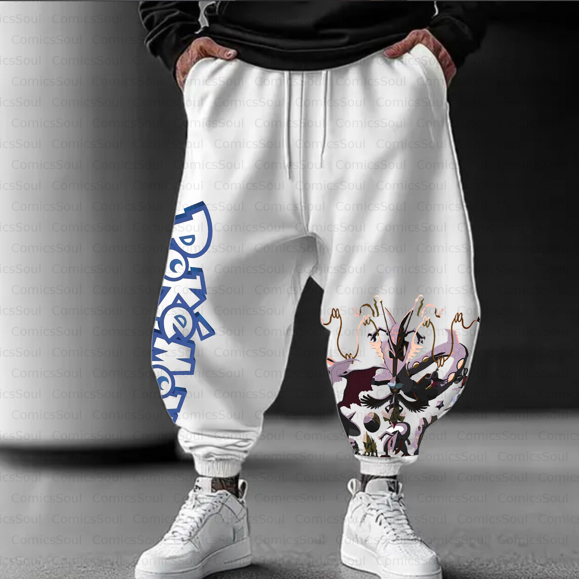 Unisex Casual Anime Streetwear Pant