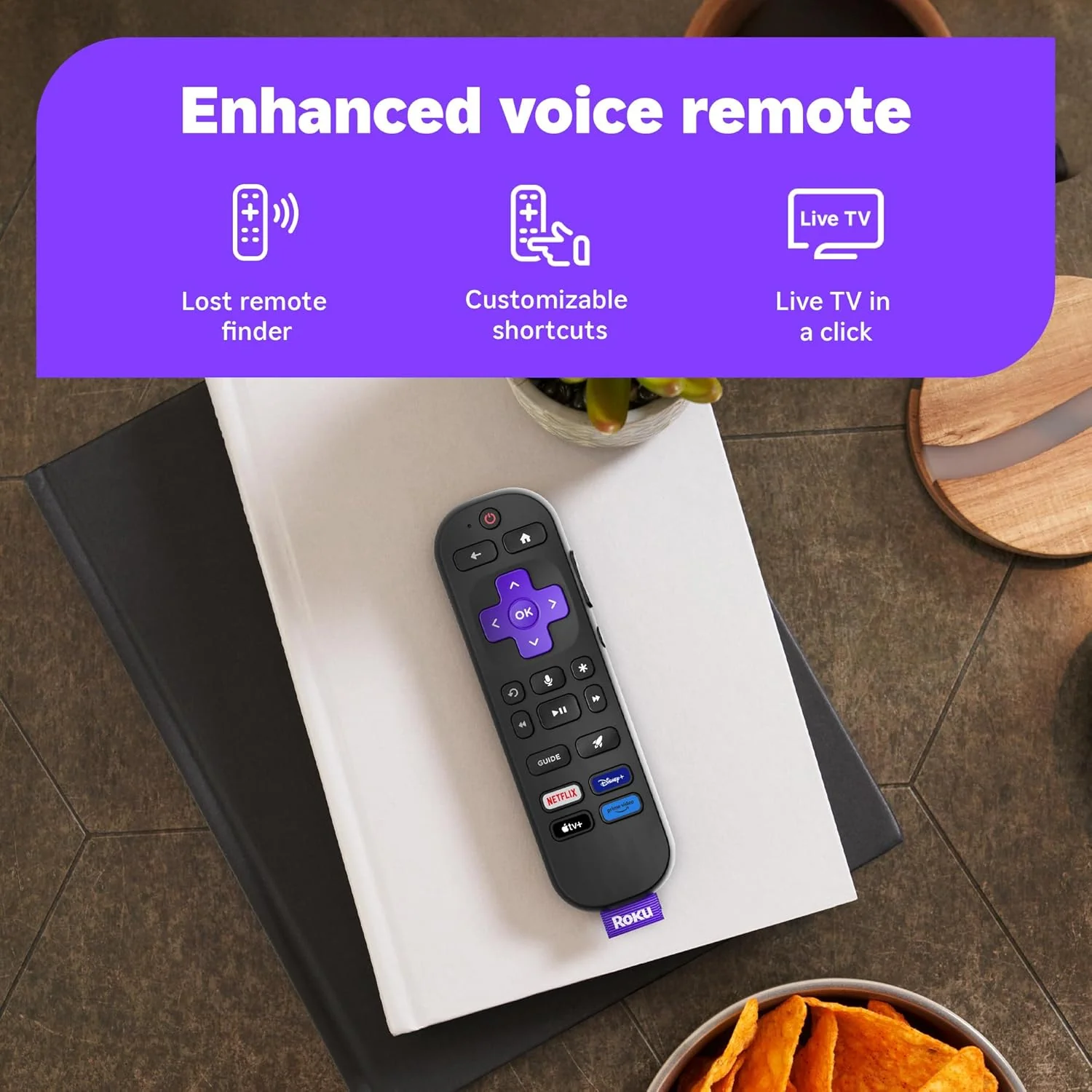 Roku 50in Select Series 4K HDR Smart TV With Voice Remote - Image 3 Roku 50in Select Series 4K HDR Smart TV With Voice Remote - Image 3