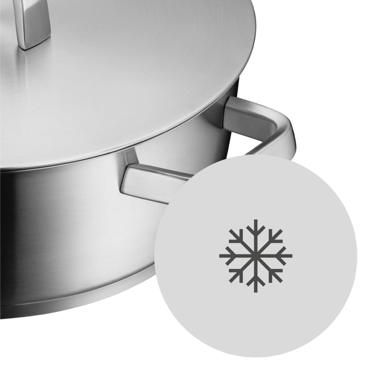 WMF Iconic Kookpan laag met deksel - Ø220mm