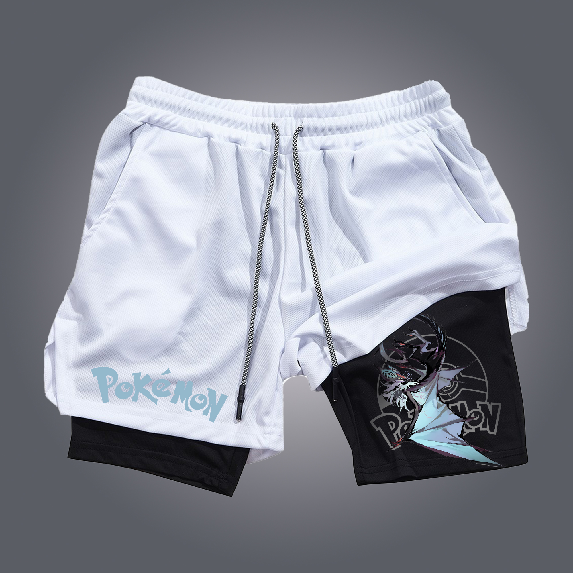 复制Unisex  “Comicssoul” Casual Anime Streetwear Shorts