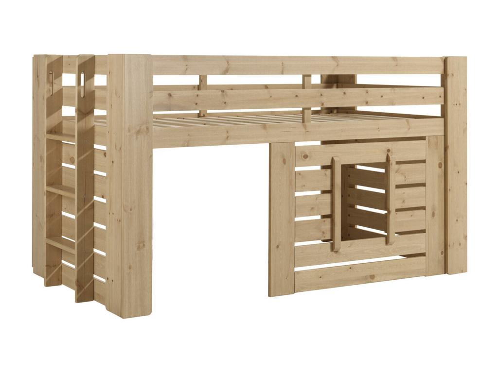 Cama Alta OLIVER LB005 97x215x115 Beige