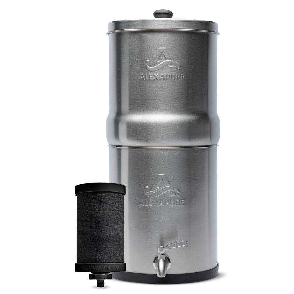 Alexapure Pro Gravity Water Filtration System, 2 1/4 Gallons - Pro - Image 5 Alexapure Pro Gravity Water Filtration System, 2 1/4 Gallons - Pro - Image 5