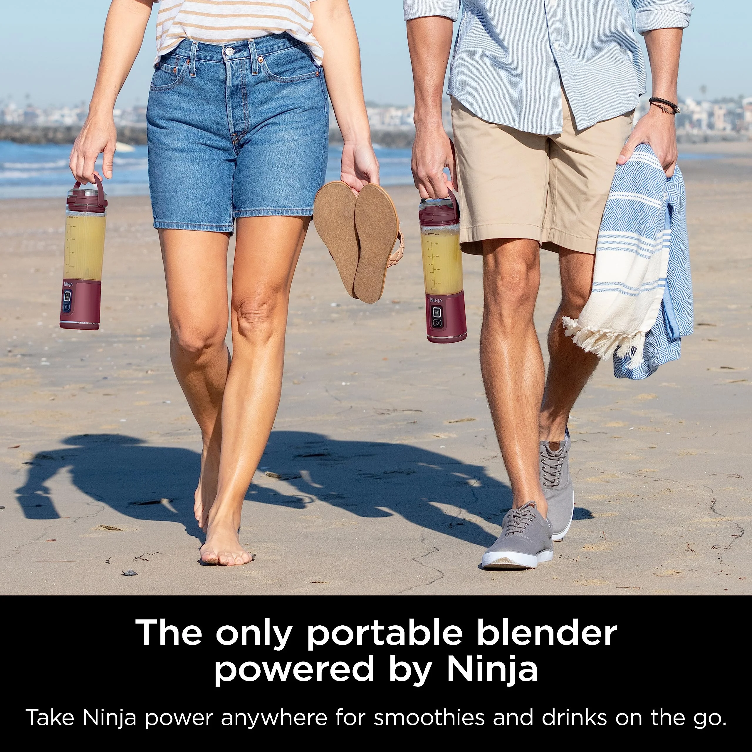 Ninja Blast Portable Blender, Cordless, 18oz. Vessel, Personal Blender for Shakes & Smoothies, BPA Free, Leakproof Lid & Sip Spout, USB-C Rechargeable, Dishwasher Safe Parts, Metallic Purple, - Image 118