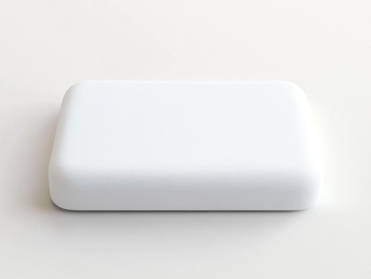 Cojín de poliuretano blanco ideal para sofá y cama