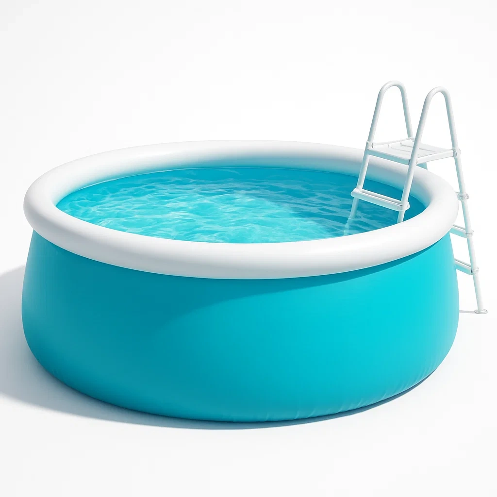 Piscina desmontable 300x75 cm, azul/blanco BwlZaYjl10Hm