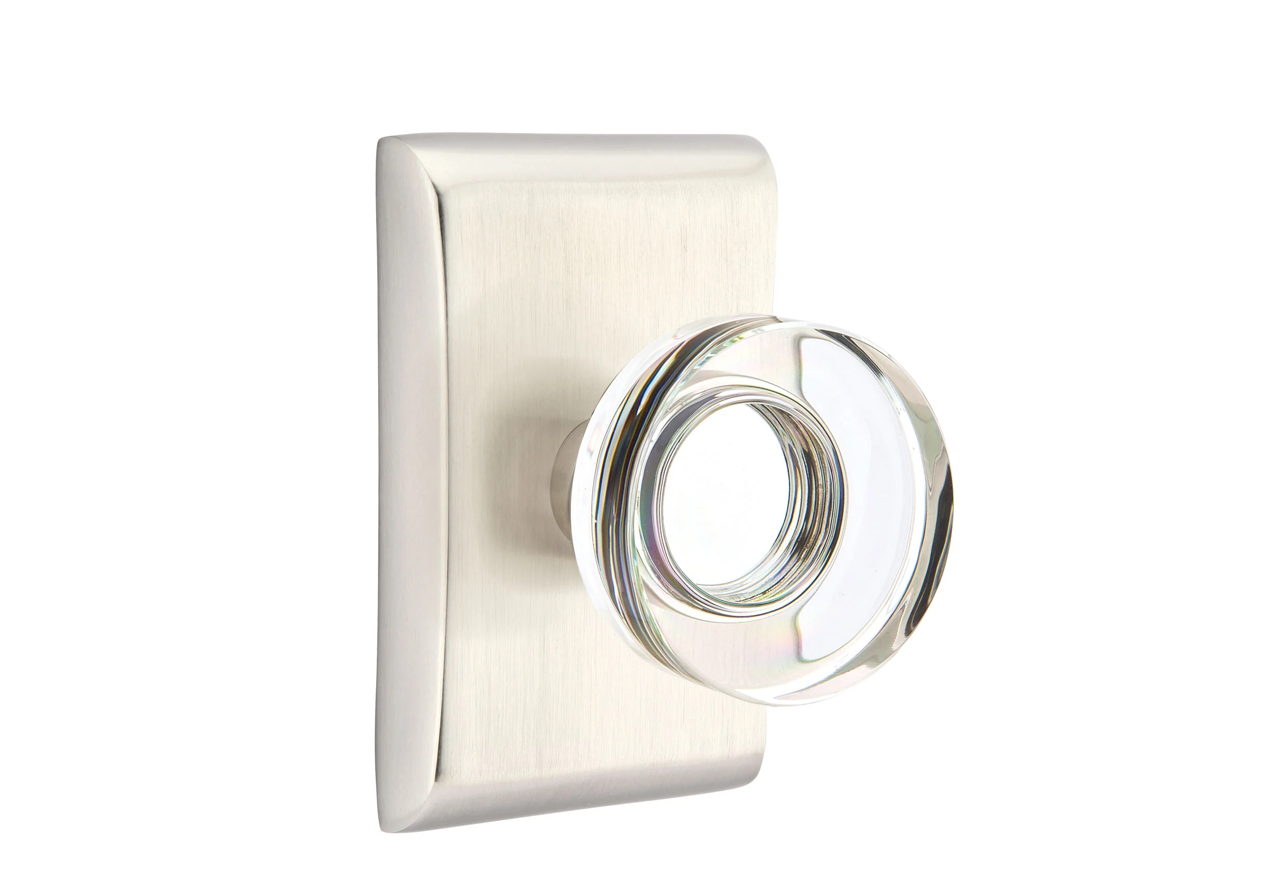 Modern Disc Glass Knob - KTF Painting Interior Exterior