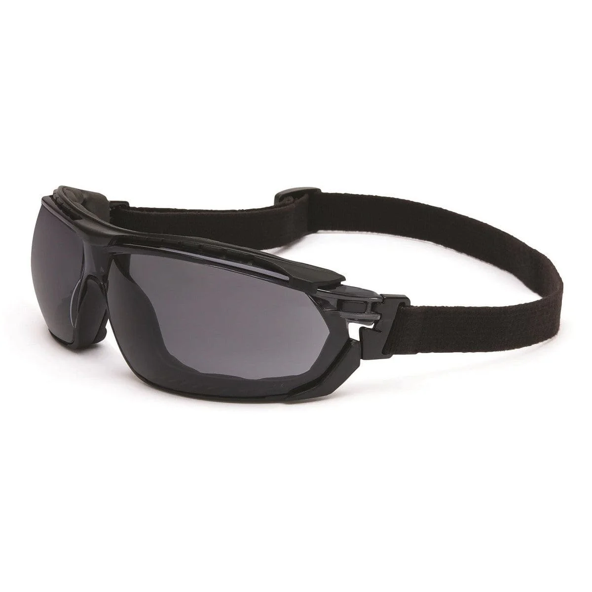 Uvex Tirade Safety Glasses/Goggle Black Frame Gray Anti-Fog Lens - KTF Painting Interior Exterior