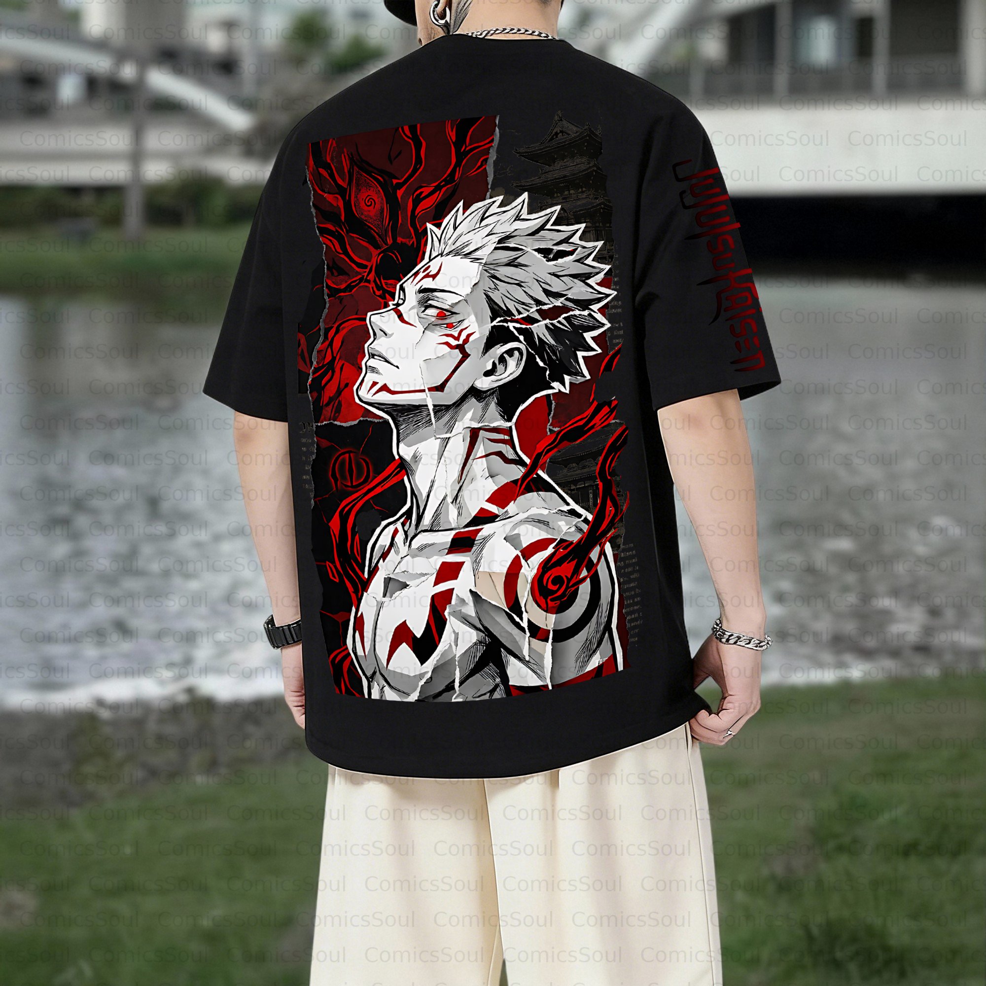 Unisex Anime Inspired Vintage T-Shirt