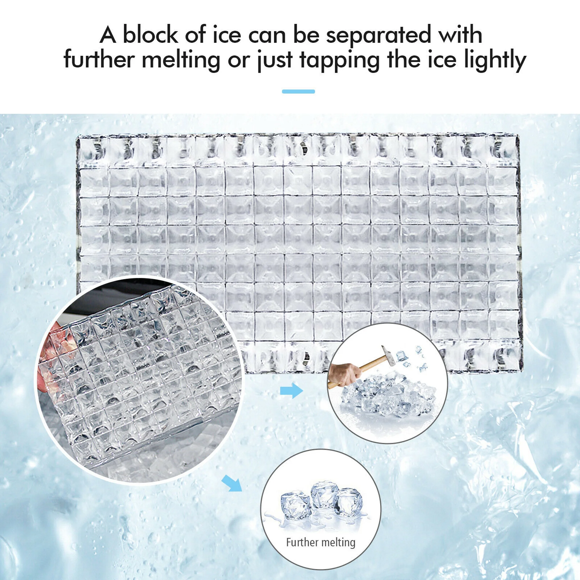Portable Ice Maker 40Lbs/24H Countertop Self-Cleaning with Ice Scoop and Basket - Image 10