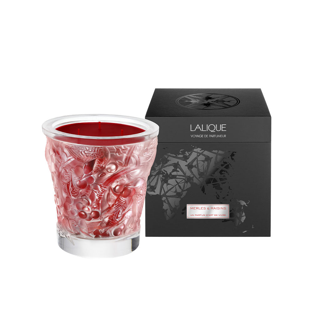 MERLES ET RAISINS BOUGIE PARFUMÉE CRISTAL - 750 G