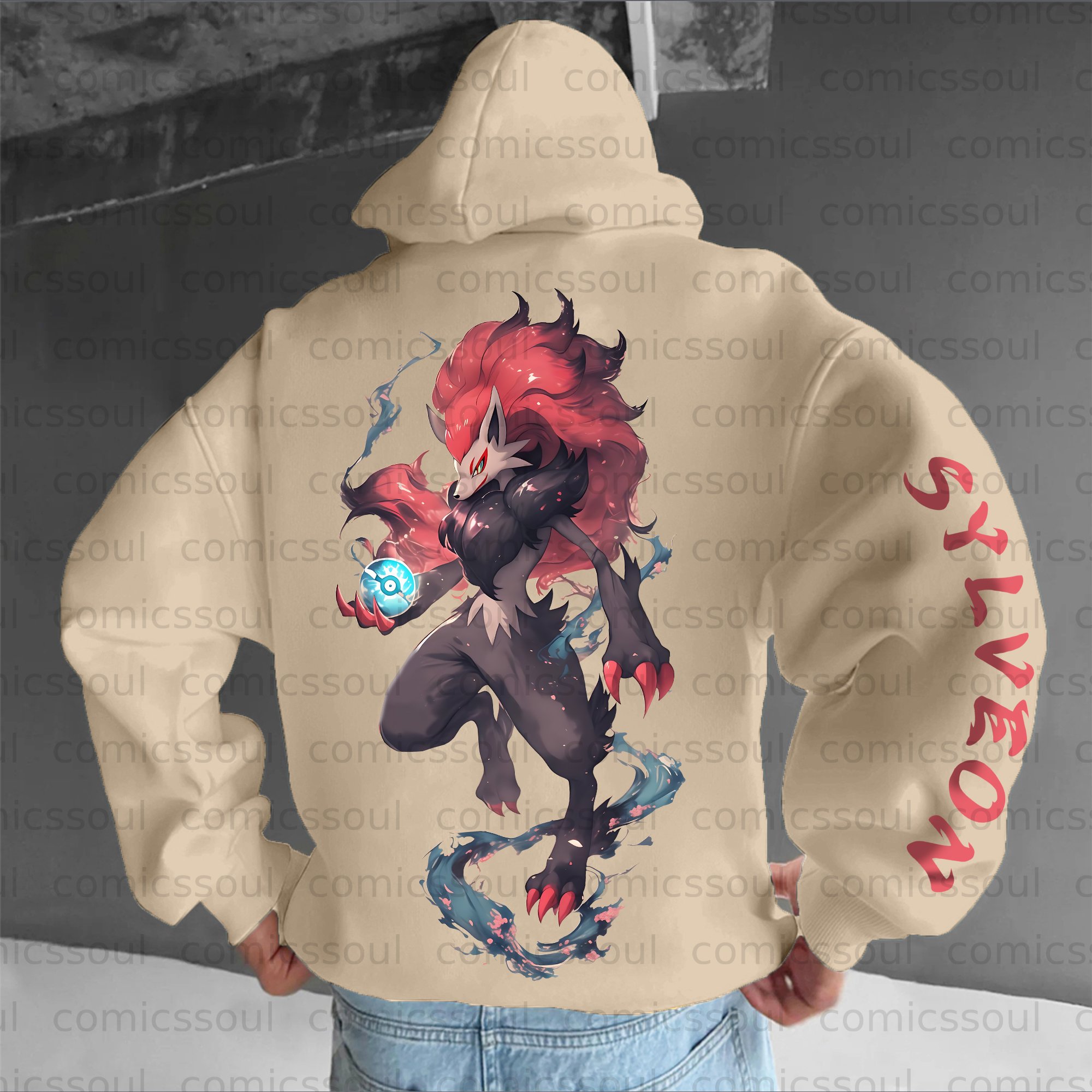 Unisex Anime Graphic Streetwear Vintage Hoodie