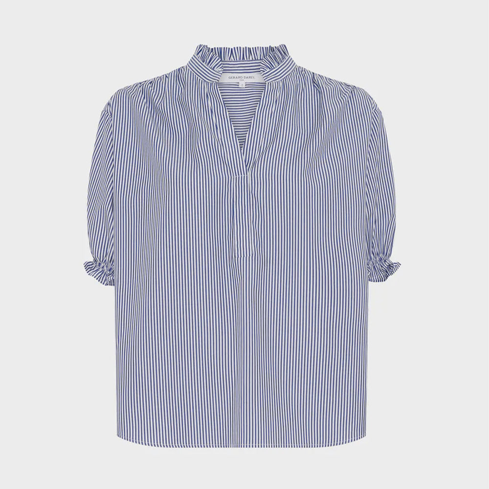 Gerard Darel - Blouse Clee - Bleu Ocean
