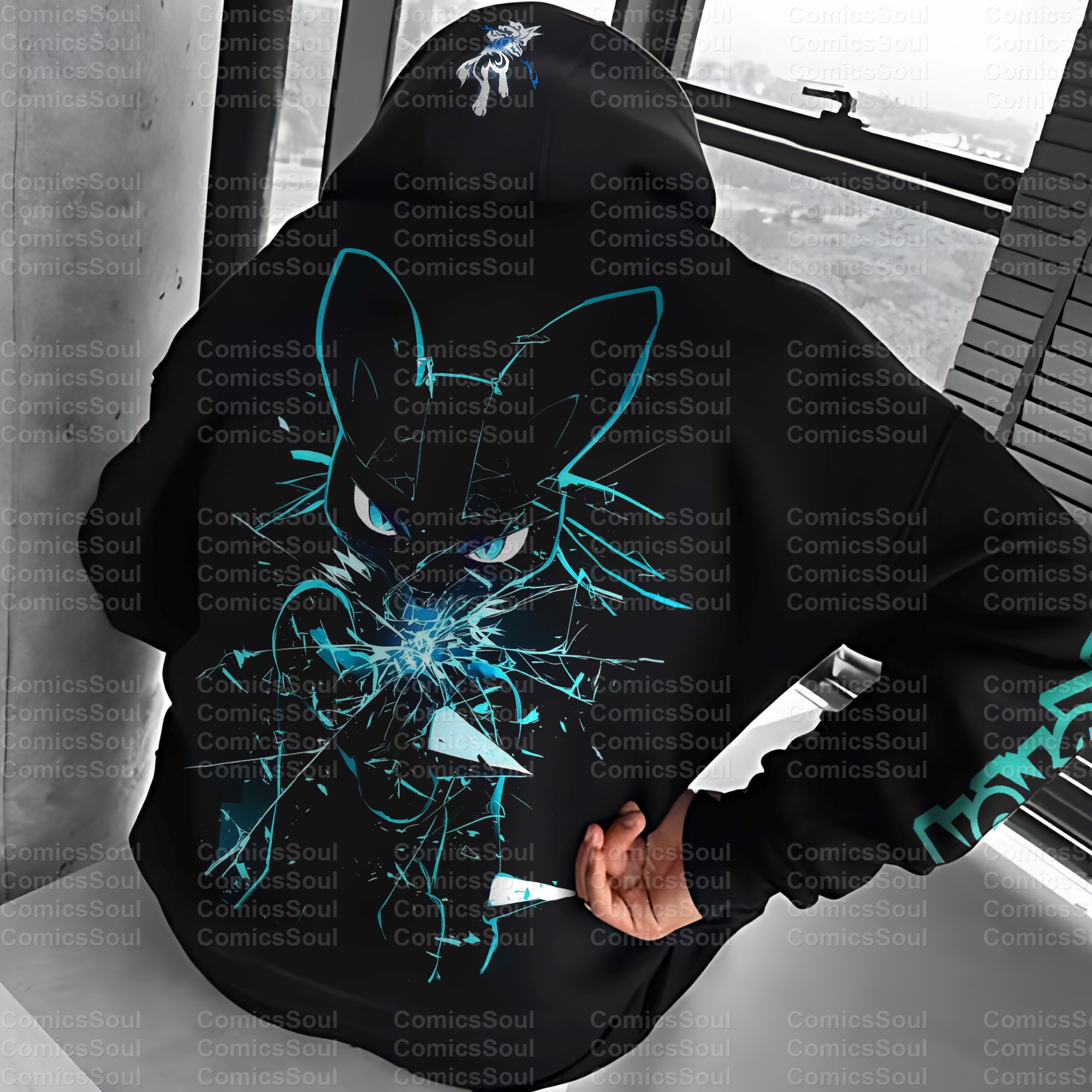 Unisex “Comicssoul” Anime Graphic Streetwear Vintage Hoodie