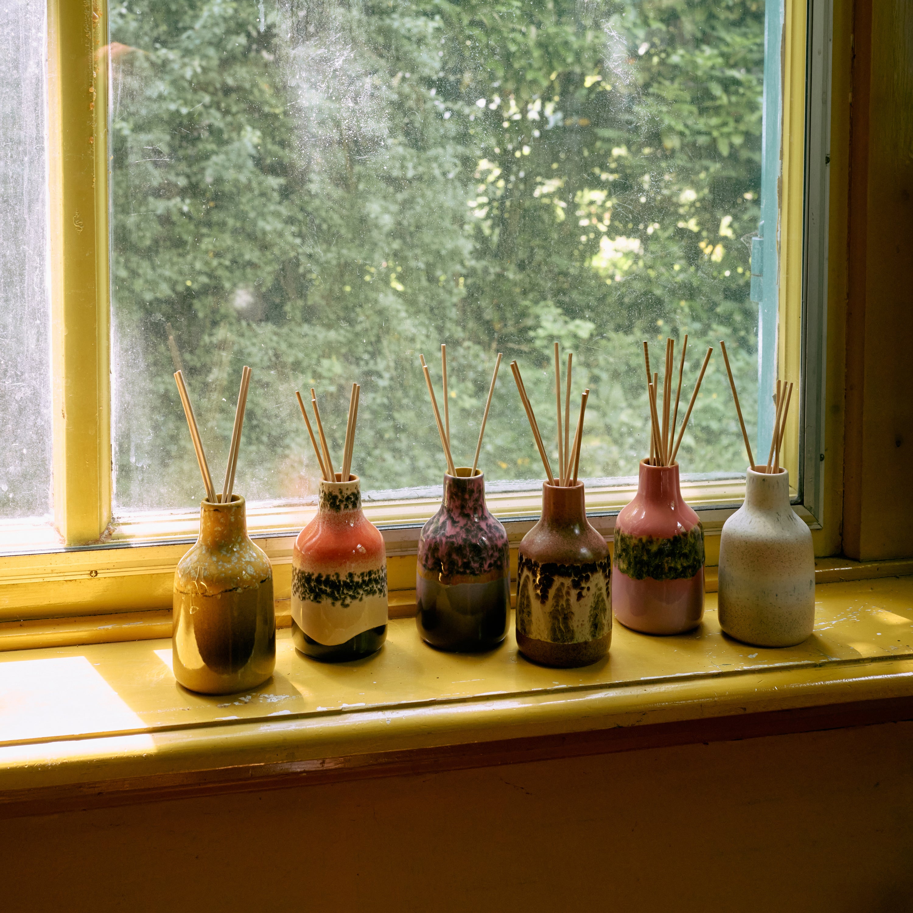 HKliving 70's Ceramics Geurstokjes - Miami