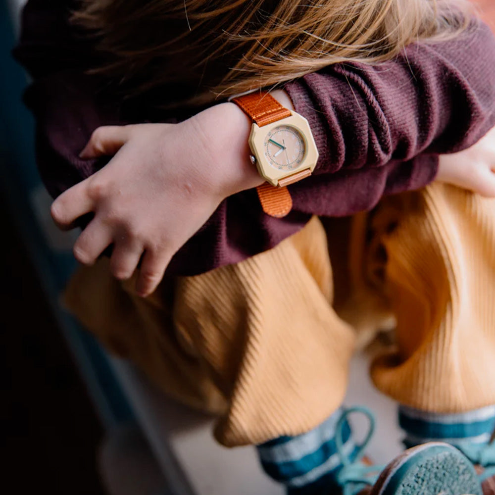 Mini Kyomo - Montre Cherry Bomb - Marron