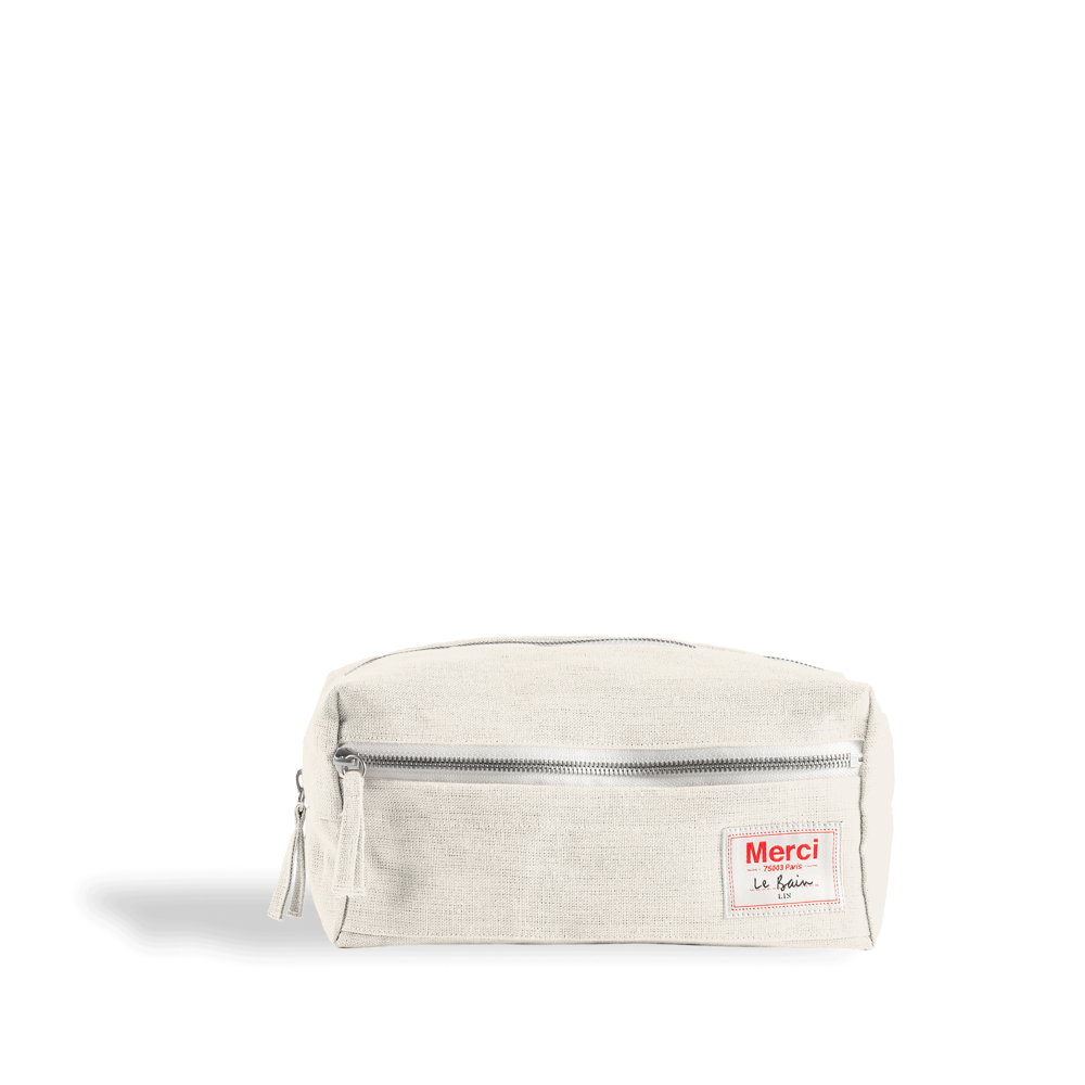 Trousse de toilette - Blanc Coquillage
