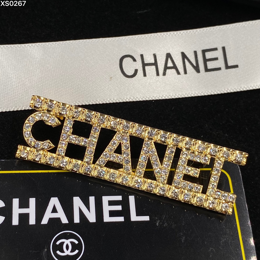Chanel Monogram Letter Brooch - Original Replica Club
