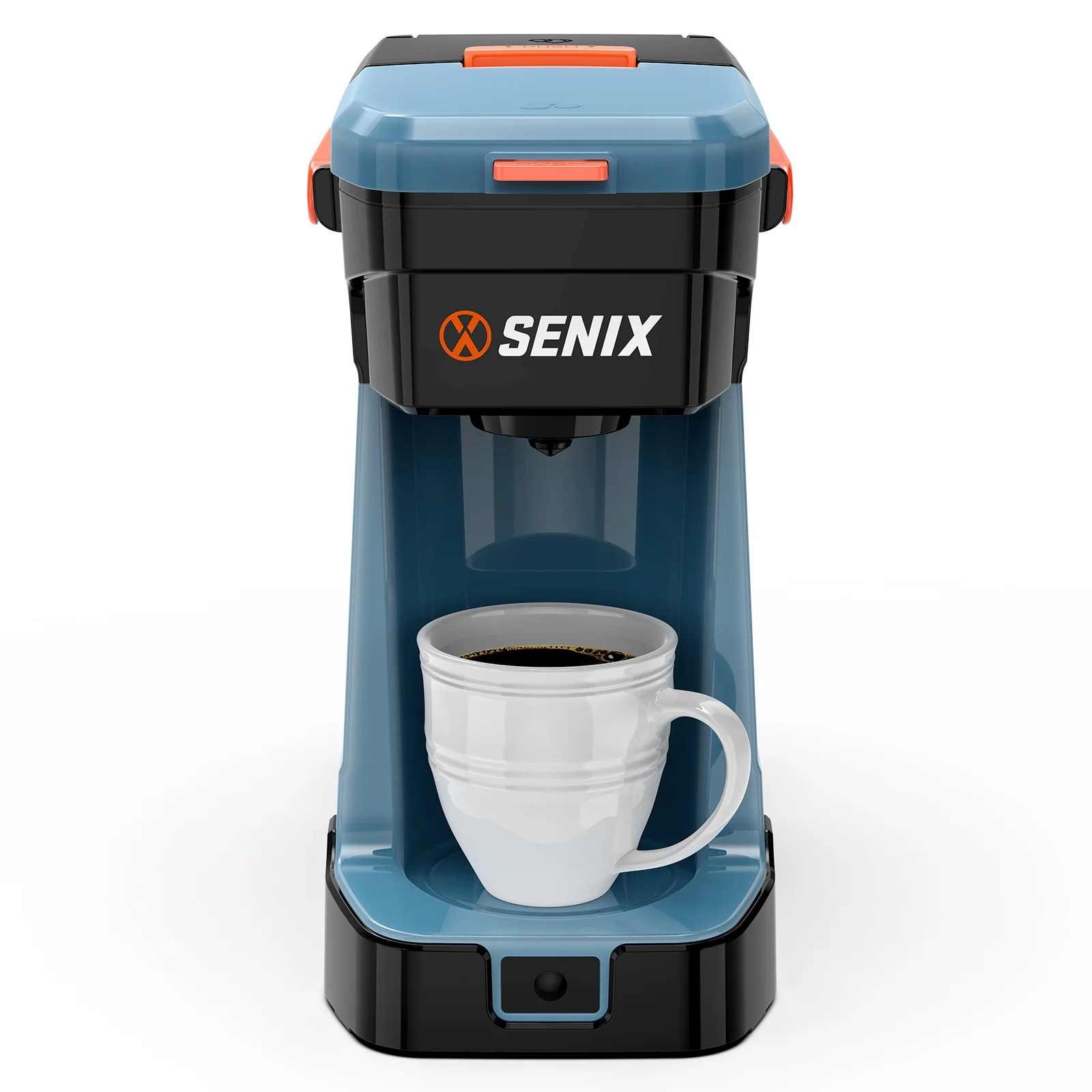 SENIX Single Serve Coffee Maker, Plug-in & Battery Coffee Machine, 8oz, Compatible with K-Cup, Grounds, Pods for Travel, Camping, Outdoor, Home, Job Sites - Includes Battery & Charger - Image 10