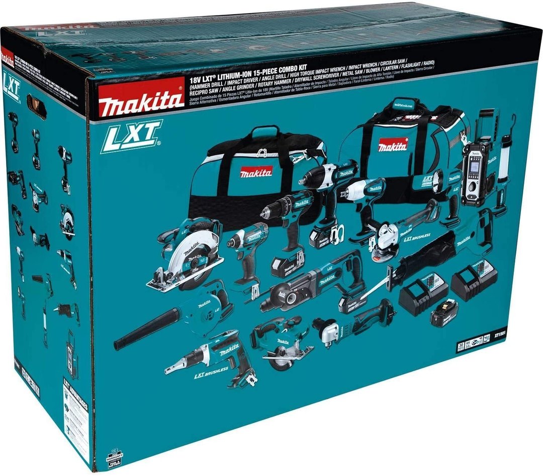 2025 The Latest 15 Tool Combination Kit With Charger