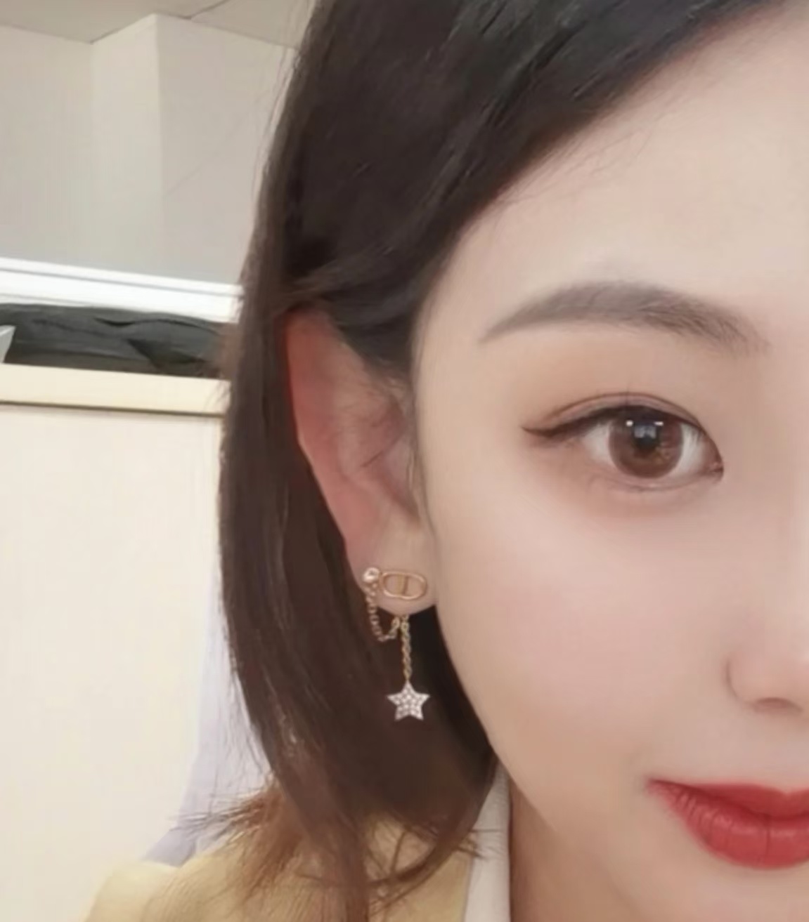 Dior Star Drop Earrings - Original Replica Club