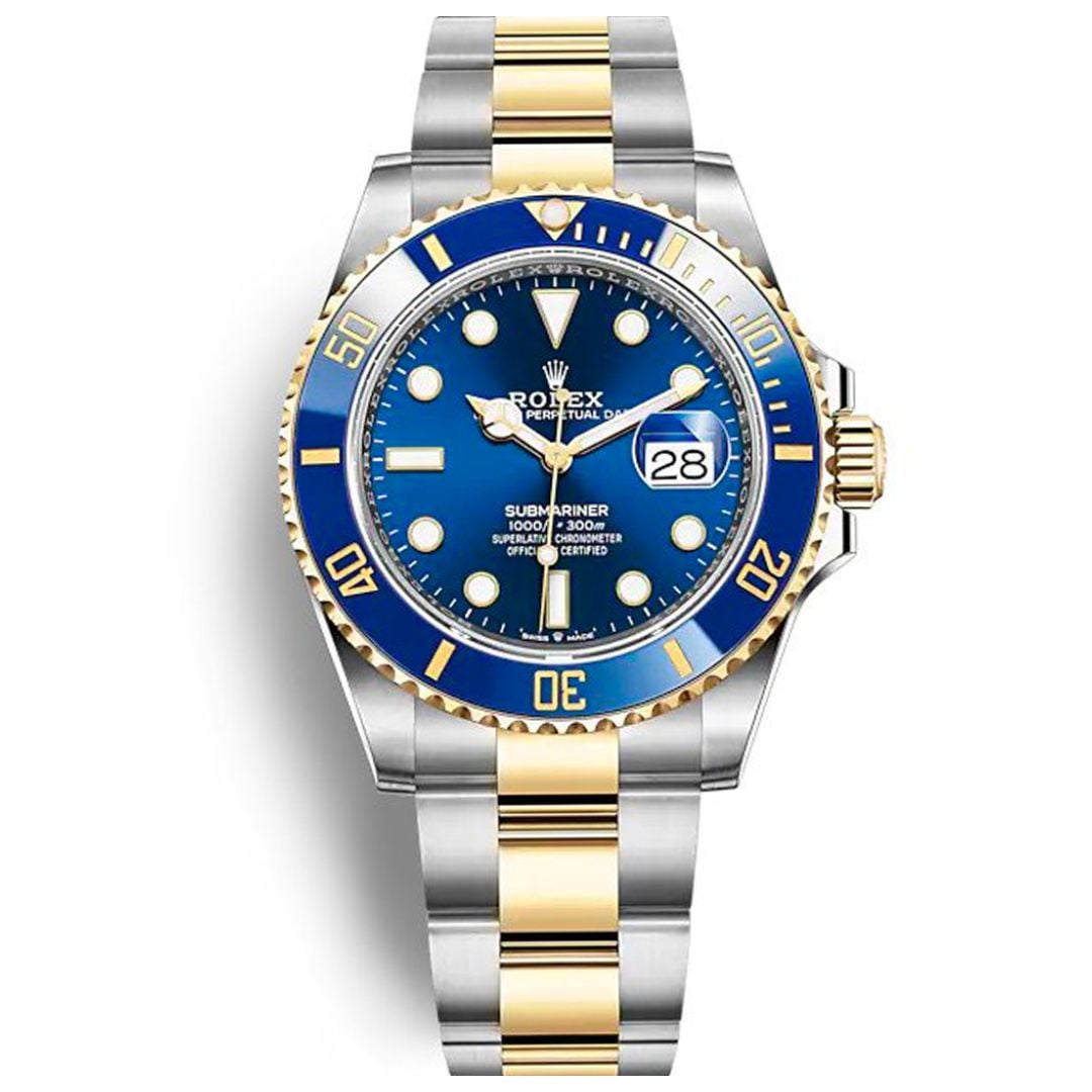 Replica Clone Rolex Submariner – Two tone Blue Dial