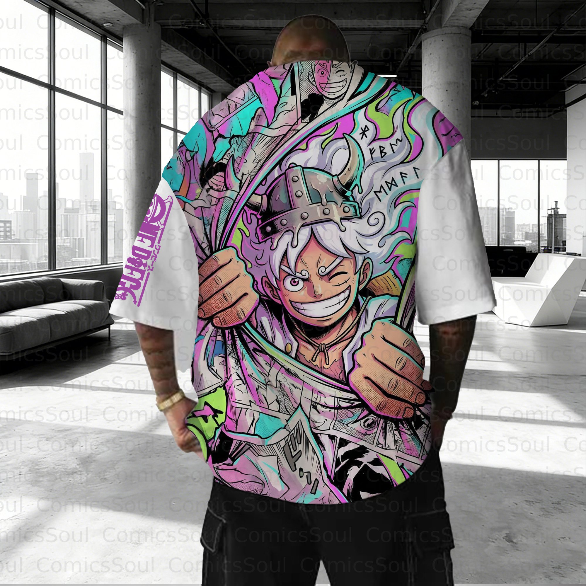 Unisex Anime Inspired Vintage T-Shirt