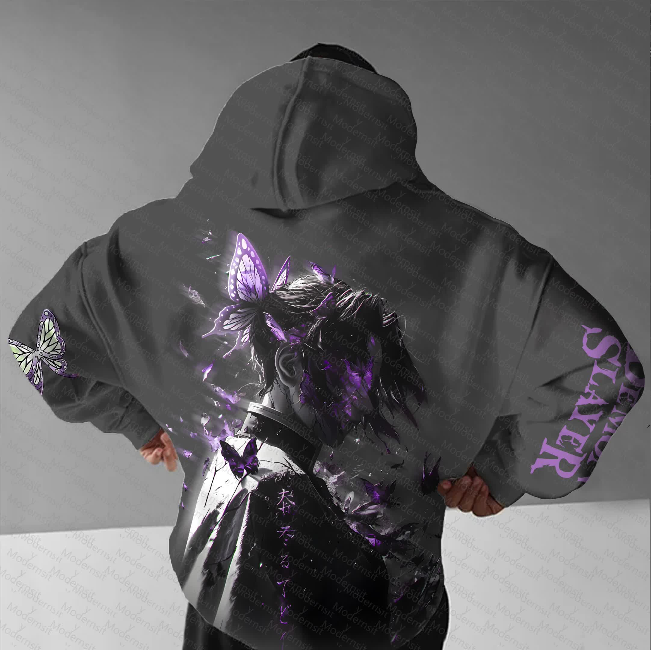 Unisex “Comicssoul” Anime Graphic Streetwear Vintage Hoodie