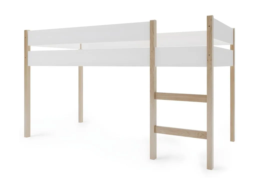 Cama alta Cosinor 99x208x120 blanco fim3454089