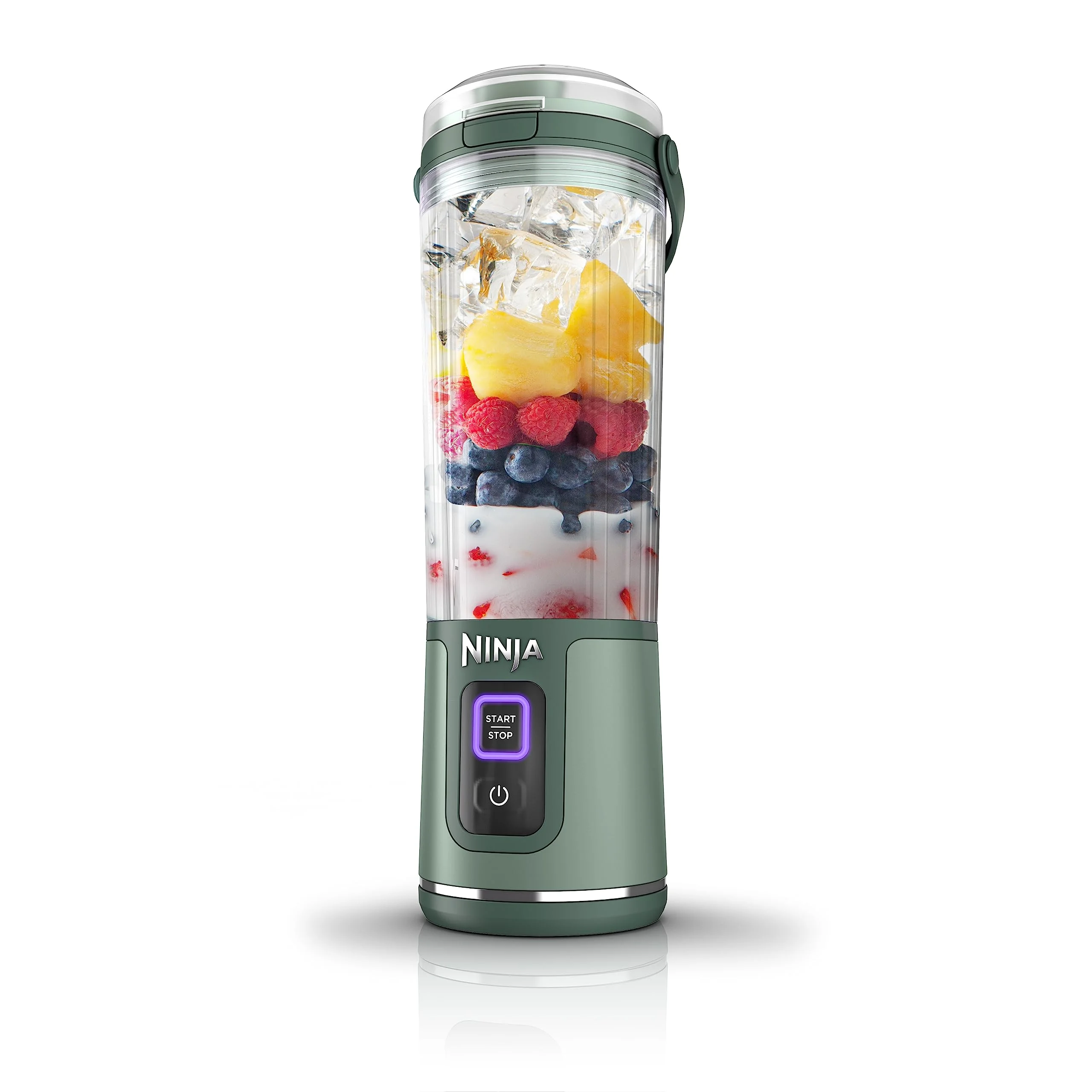Ninja Blast Portable Blender, Cordless, 18oz. Vessel, Personal Blender for Shakes & Smoothies, BPA Free, Leakproof Lid & Sip Spout, USB-C Rechargeable, Dishwasher Safe Parts, Metallic Purple, - Image 77