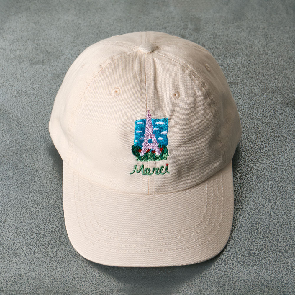 Merci x Shia McShia - Casquette Tour Eiffel